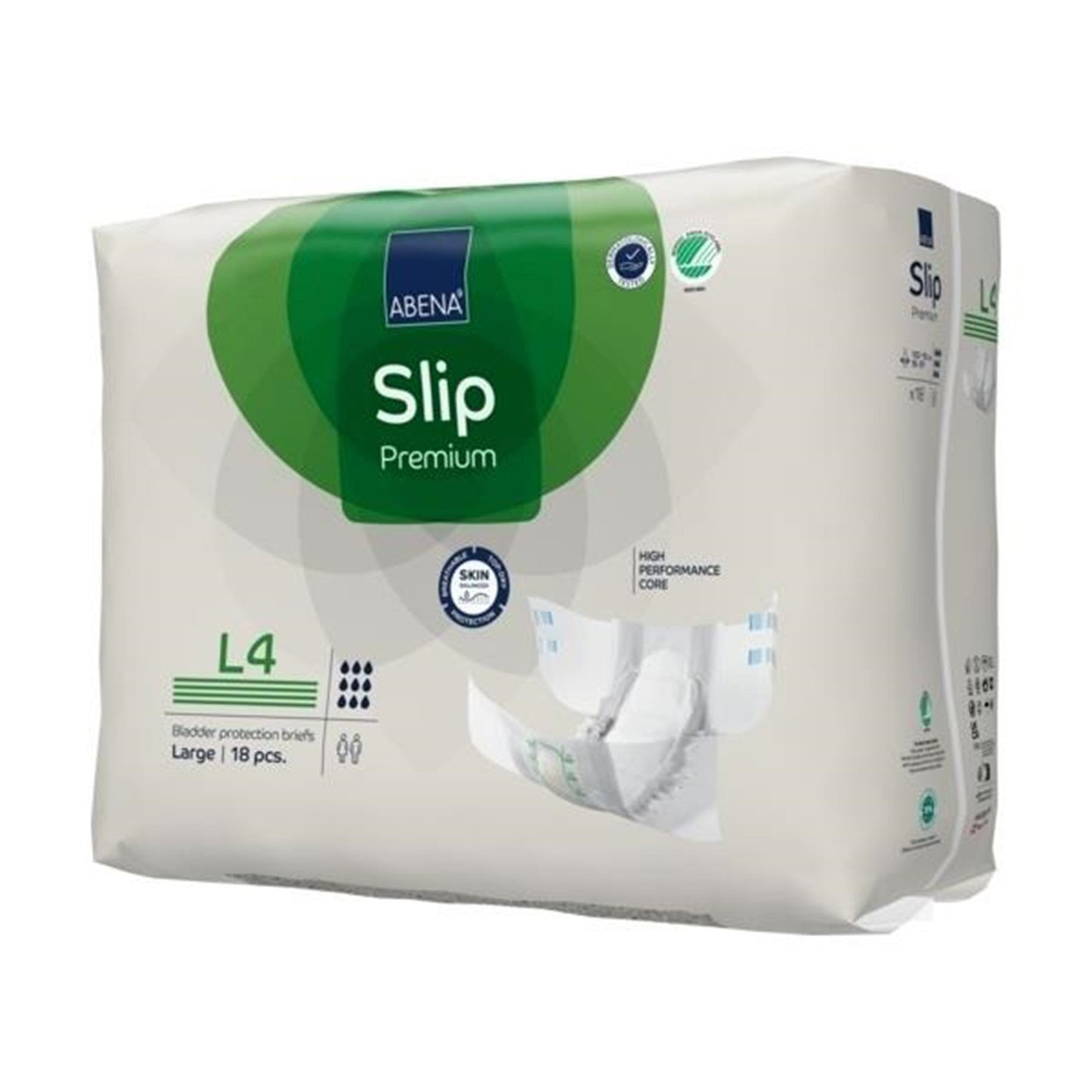 BRIEF, INCONT ABENA SLIP PREM ADLT L4 LG (18/PK 4PK/CS)