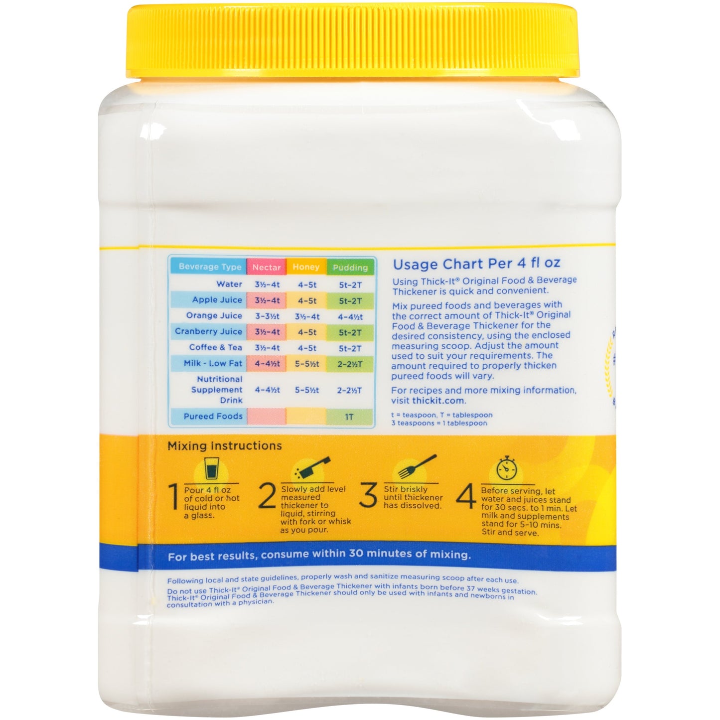 THICK IT, INSTANT FOOD THICKENER 10OZ (12/CS)