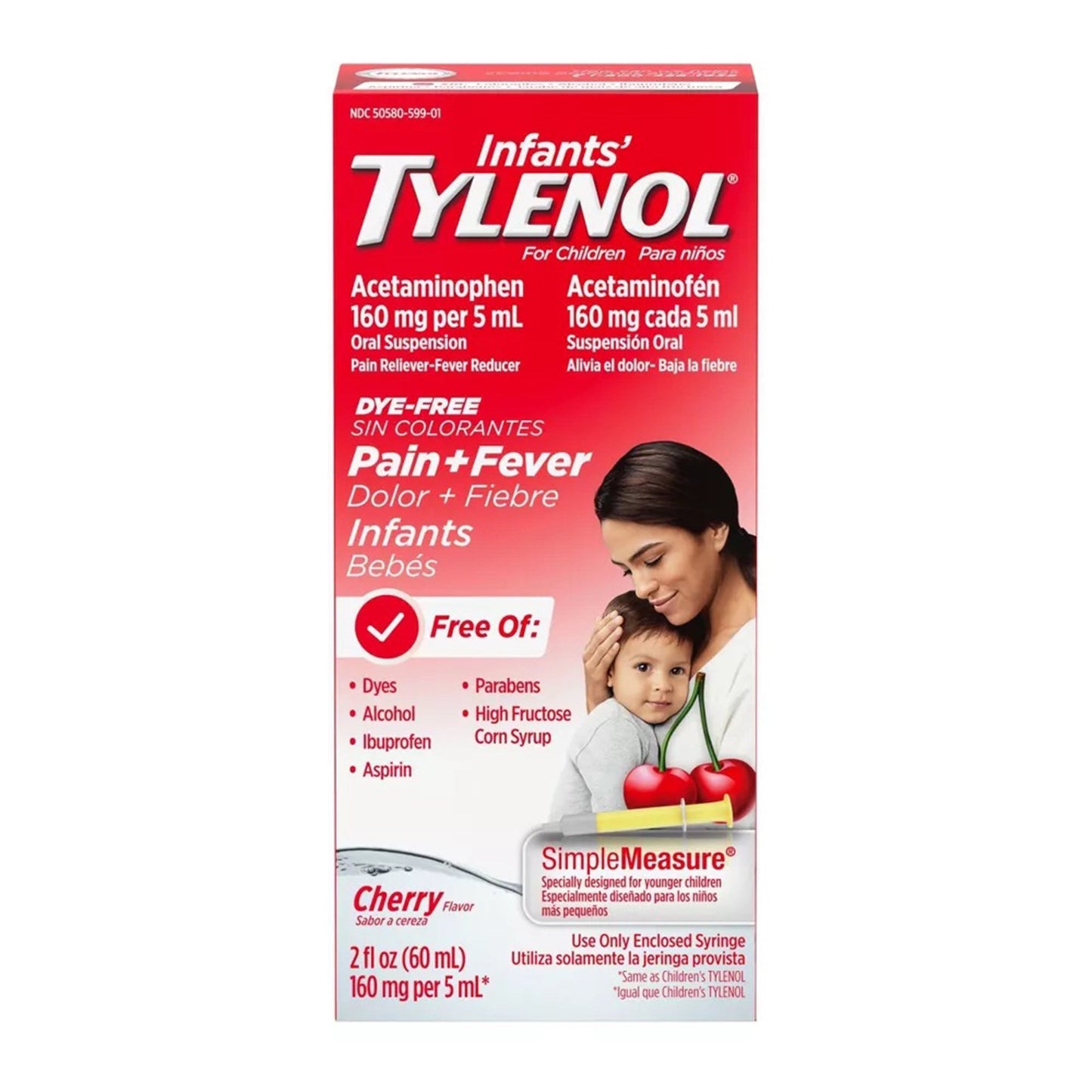 TYLENOL, SUSP INF CHERRY 2OZ 2073096