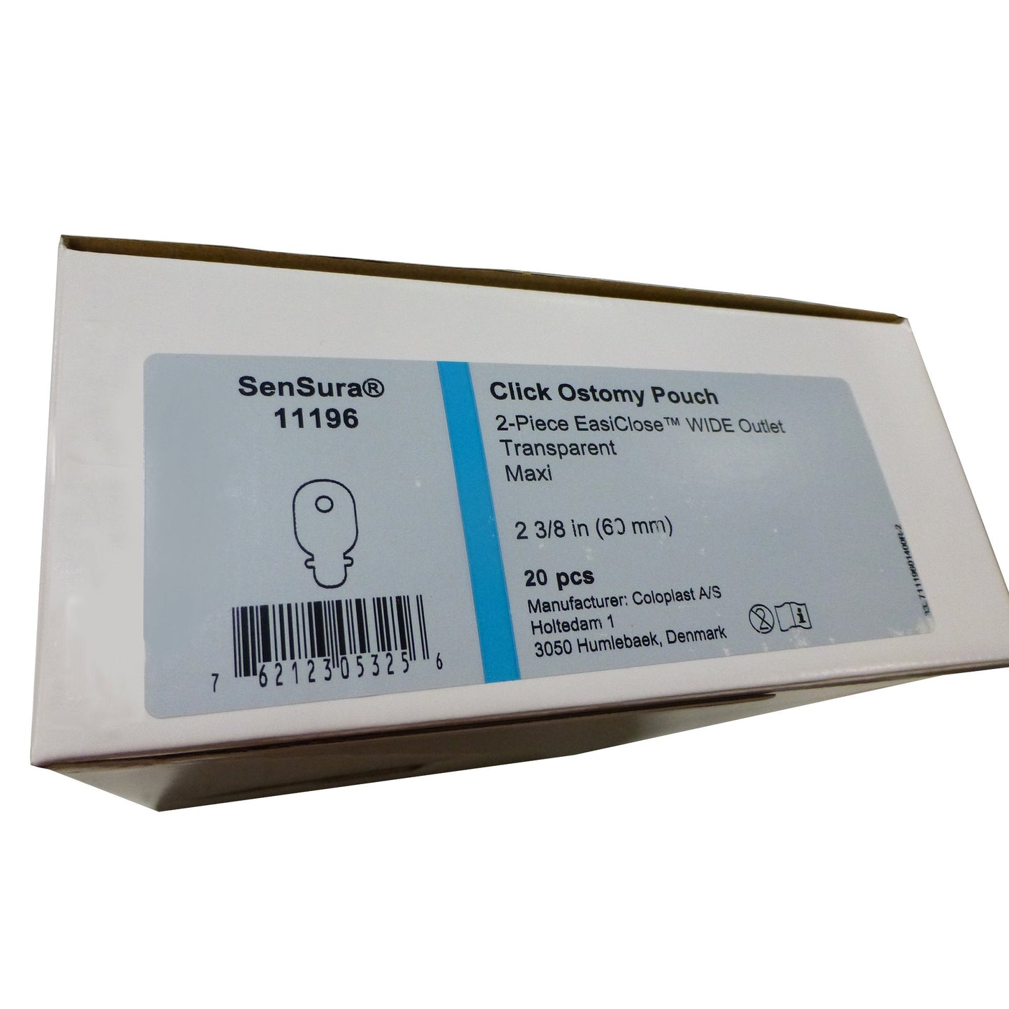 POUCH, OSTOMY DRAIN 2PC C/F 60MM (20/BX)