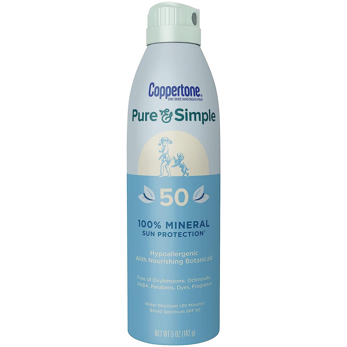 COPPERTONE, LOT PURE & SIMPLE SPF50 6OZ