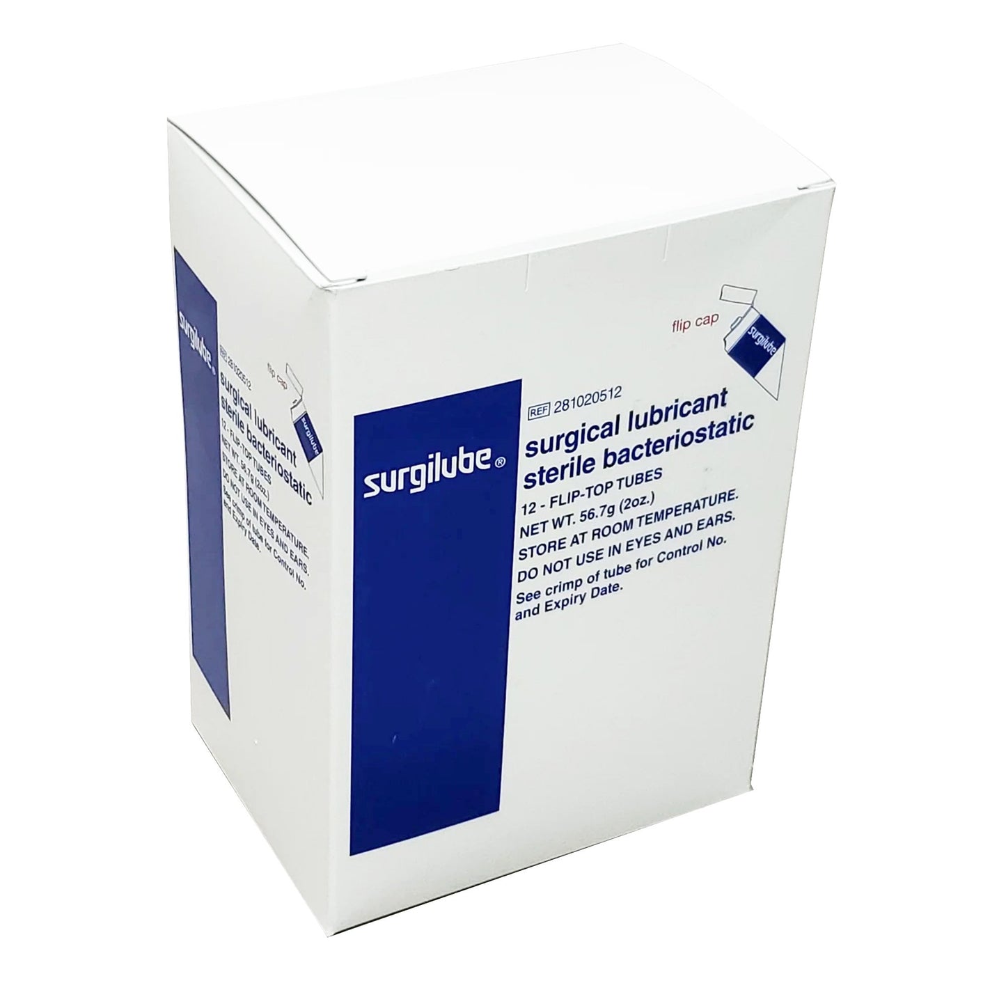 LUBRICATING JELLY, SURGILUBE STR FL/C 2OZ (12/BX 12BX/CS)