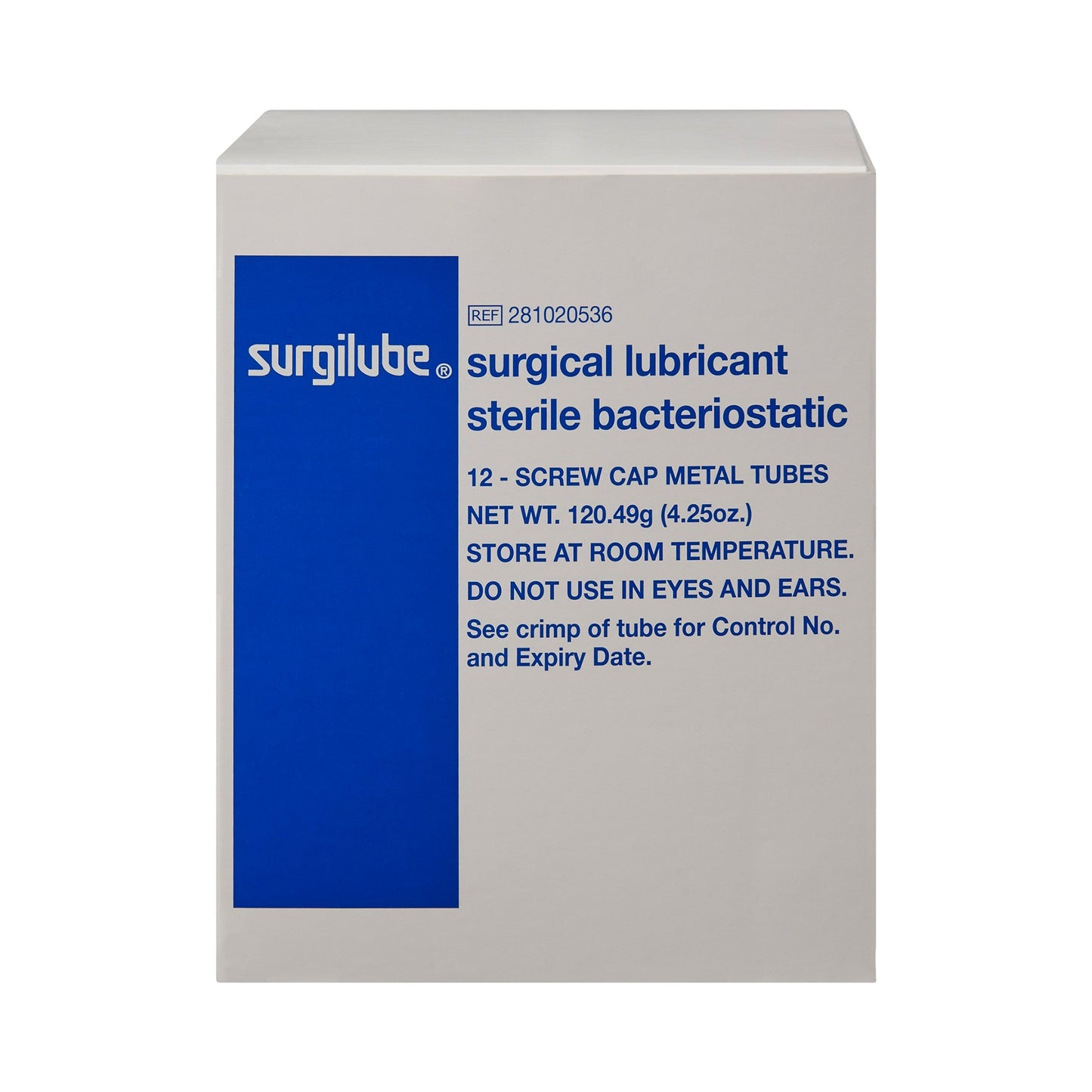 LUBRICATING JELLY, SURGILUBE STR TWST 4.25OZ TU (12/BX)