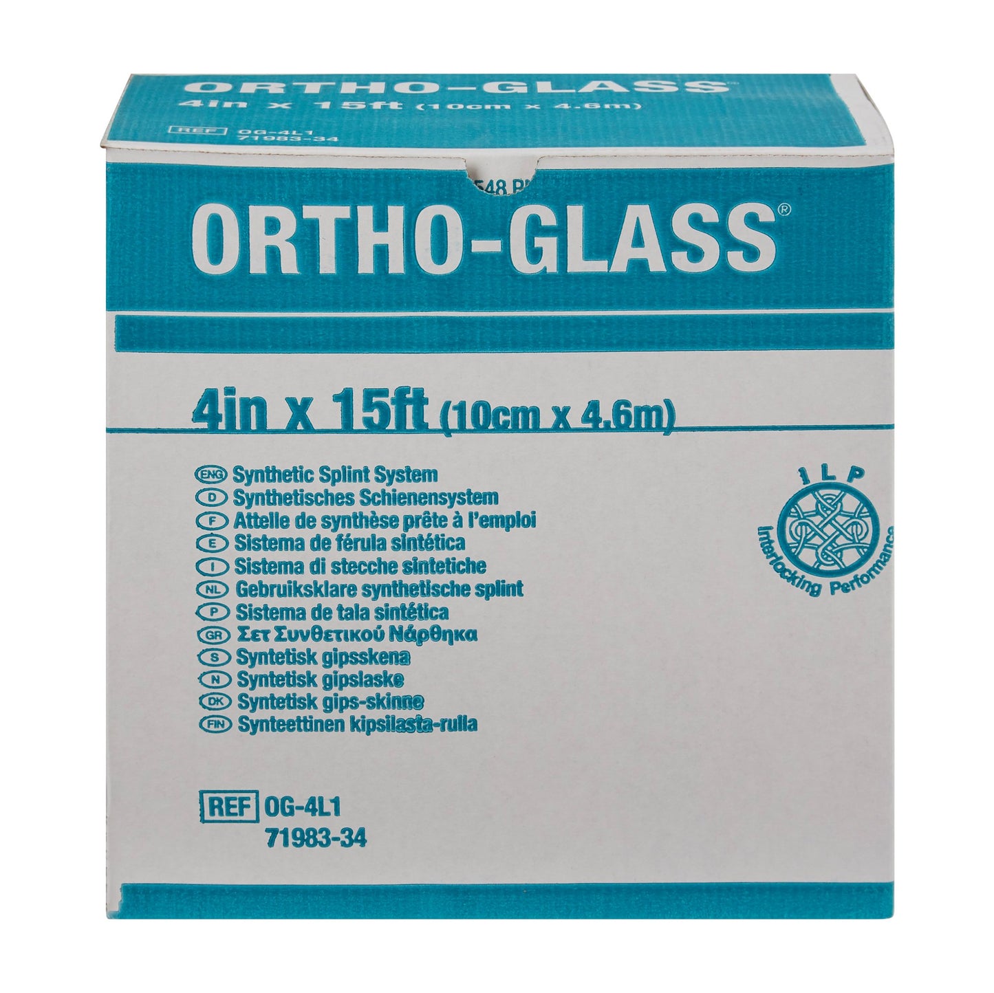 ROLL, SPLINT ORTHOGLASS 4"X15'(2/CS)