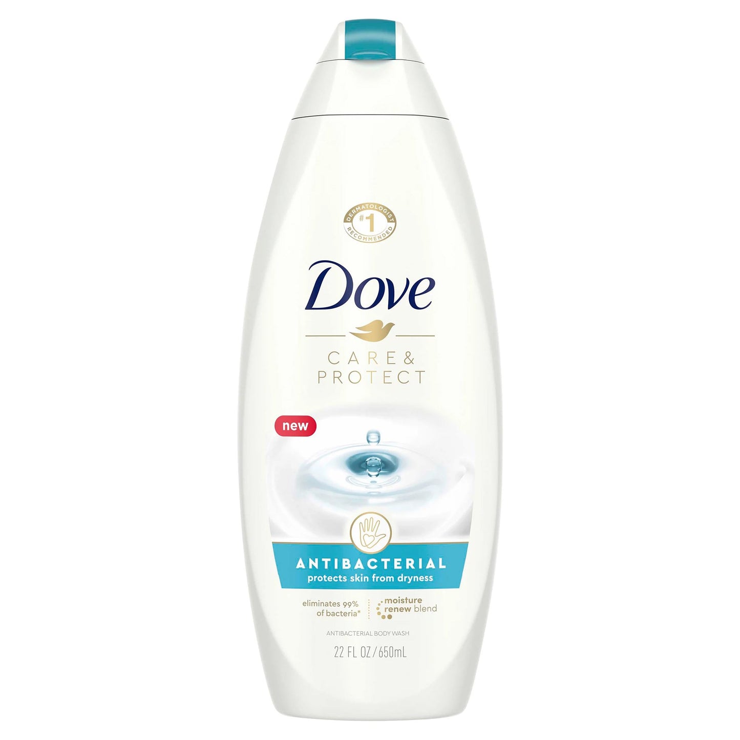 DOVE, BODY WASH CARE & PROTECTANTIB 22OZ