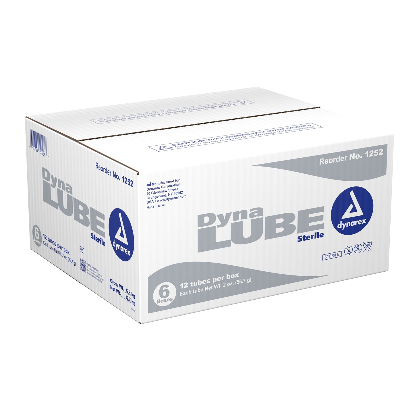 LUBRICATING JELLY, 2OZ TU (12/BX 6BX/CS)