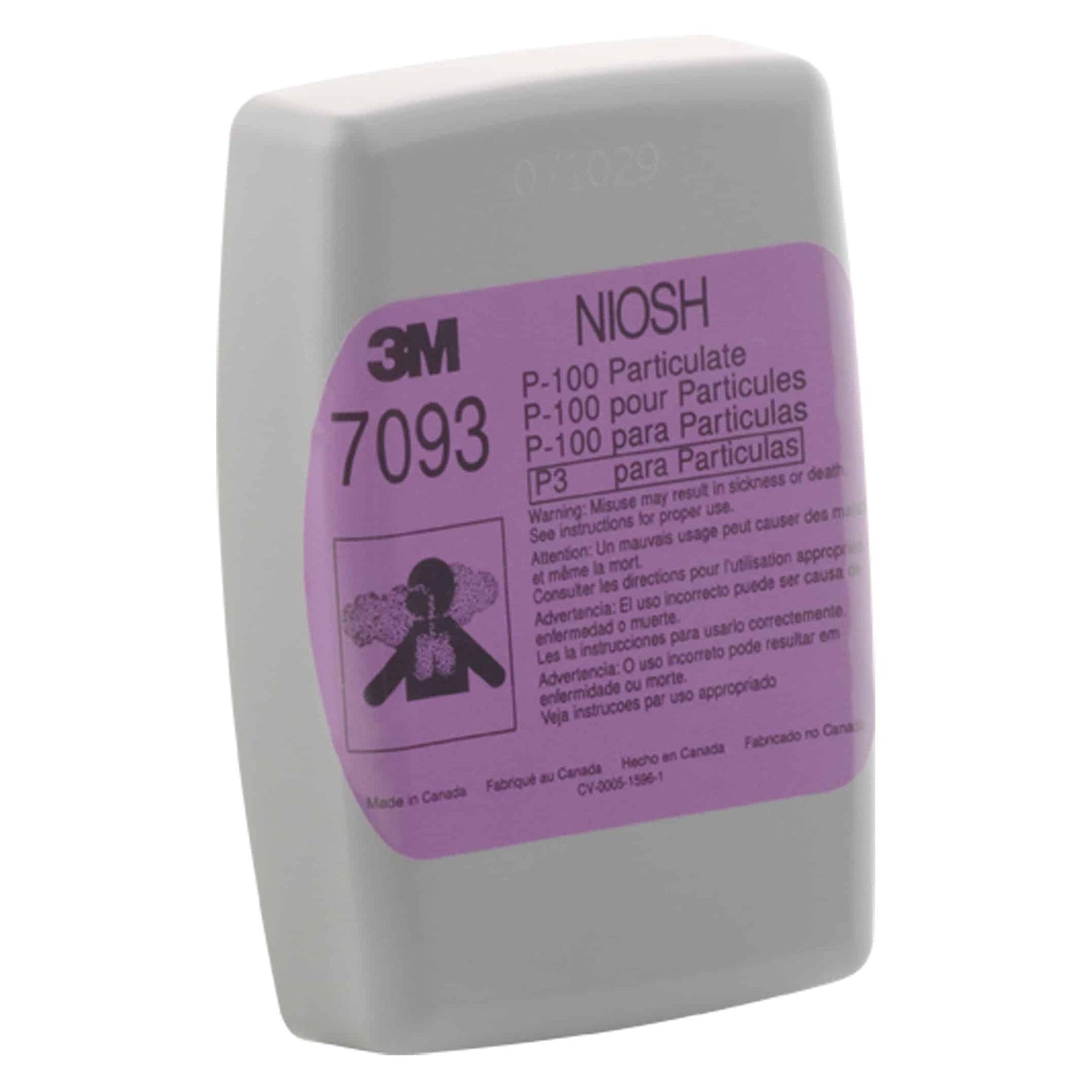 FILTER, PARTICULATE P100 (60/CS)