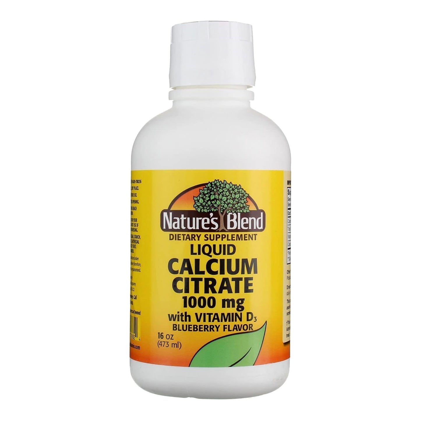 CALCIUM CITRATE+D3, LIQ 1000MG16OZ