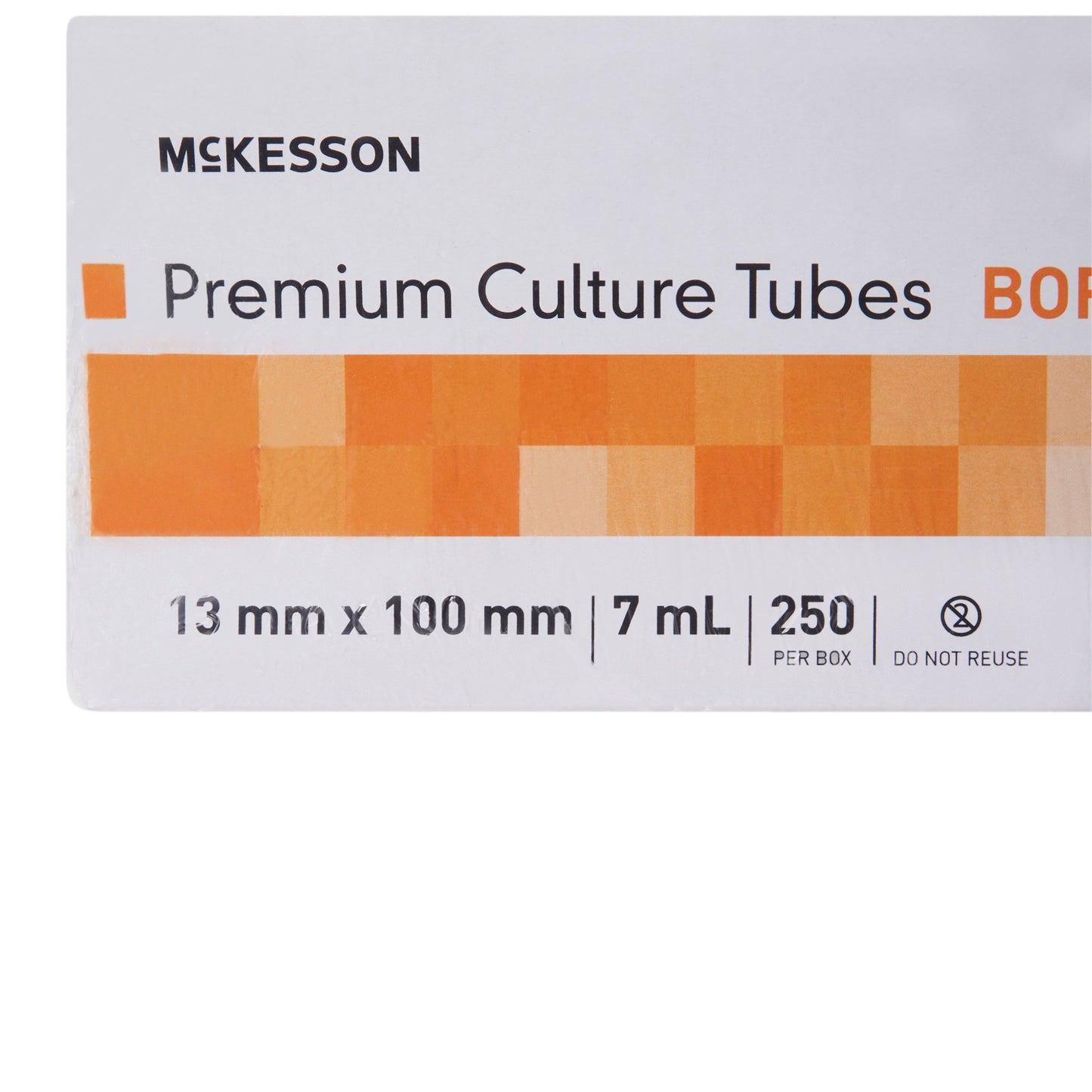 TUBE, TEST GLASS DISP 13X100 7ML (250/BX 4BX/CS)