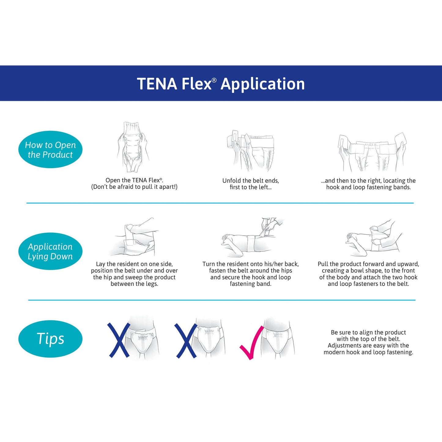 BRIEF, TENA SUPER SZ16 33"X50"(30/PK 3PK/CS) SCAPER