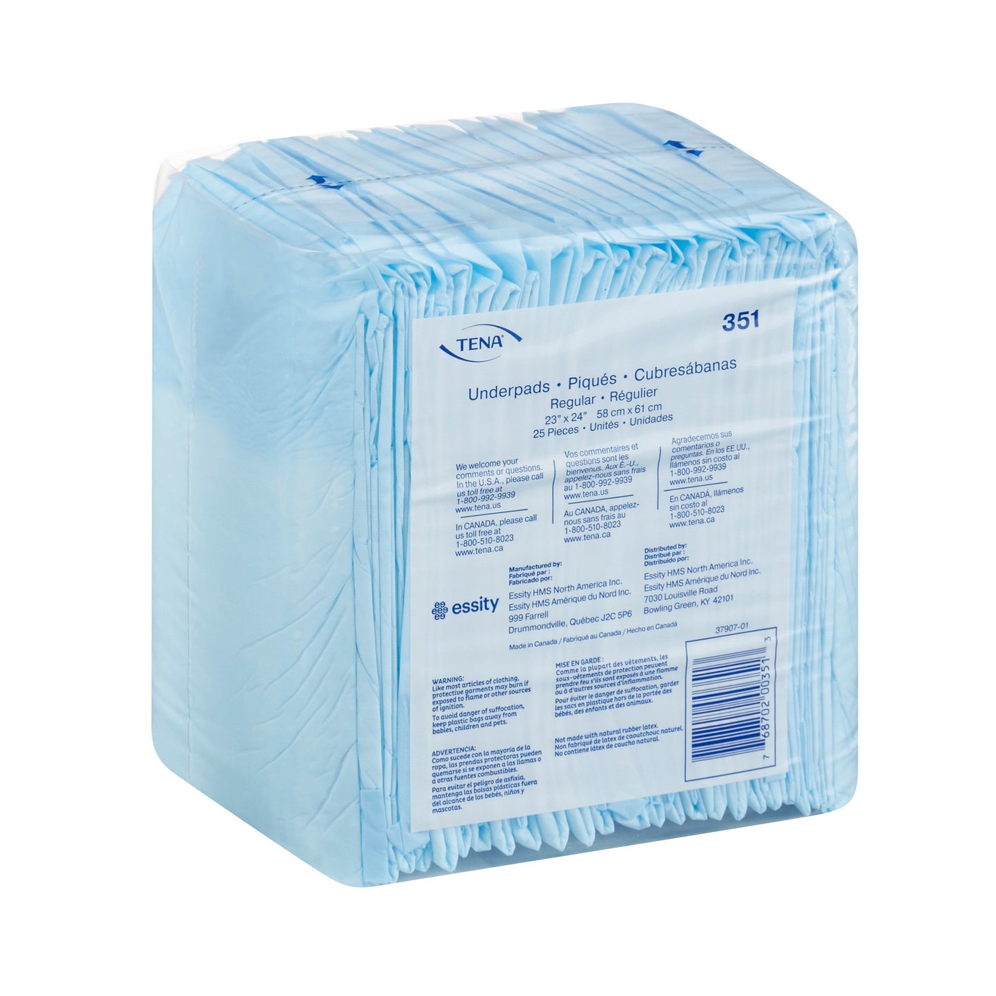UNDERPAD, 23"X24" (25/PK 8PK/CS)