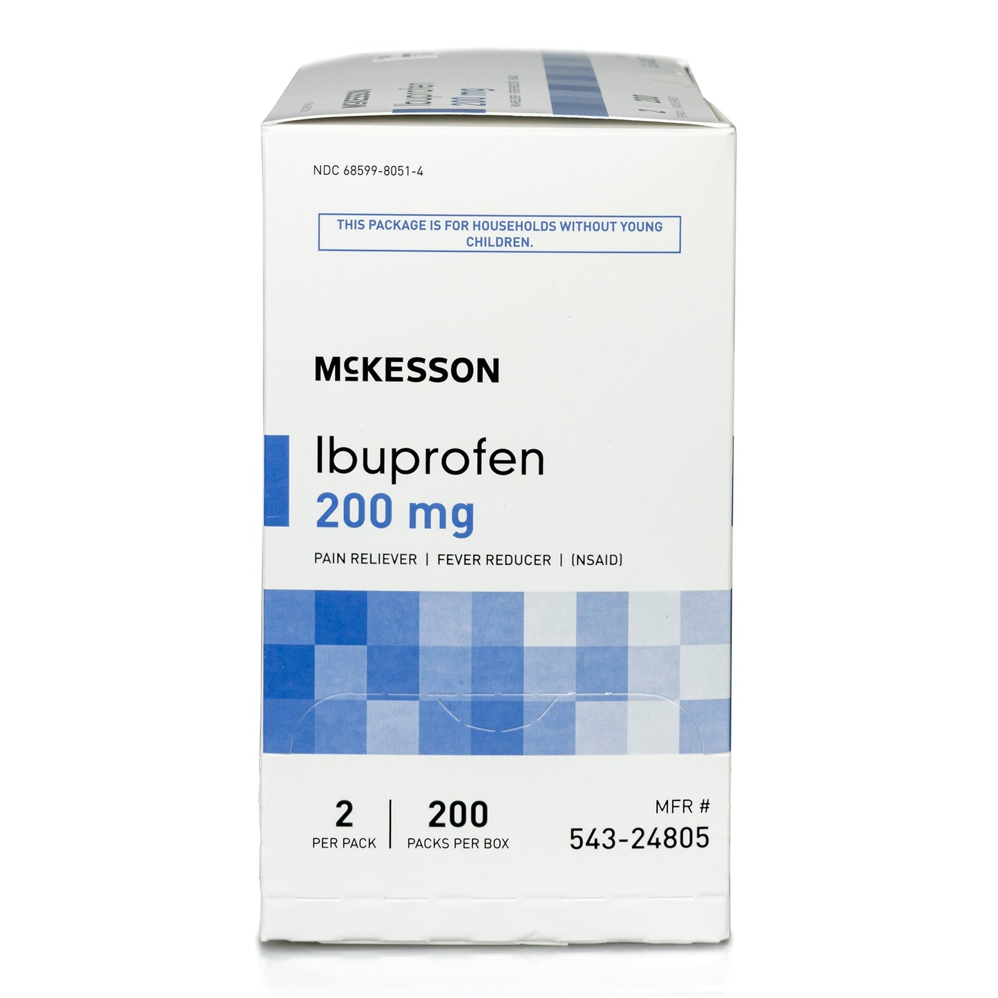 IBUPROFEN, TAB 200MG UD 200X2 X 12BX/CS)