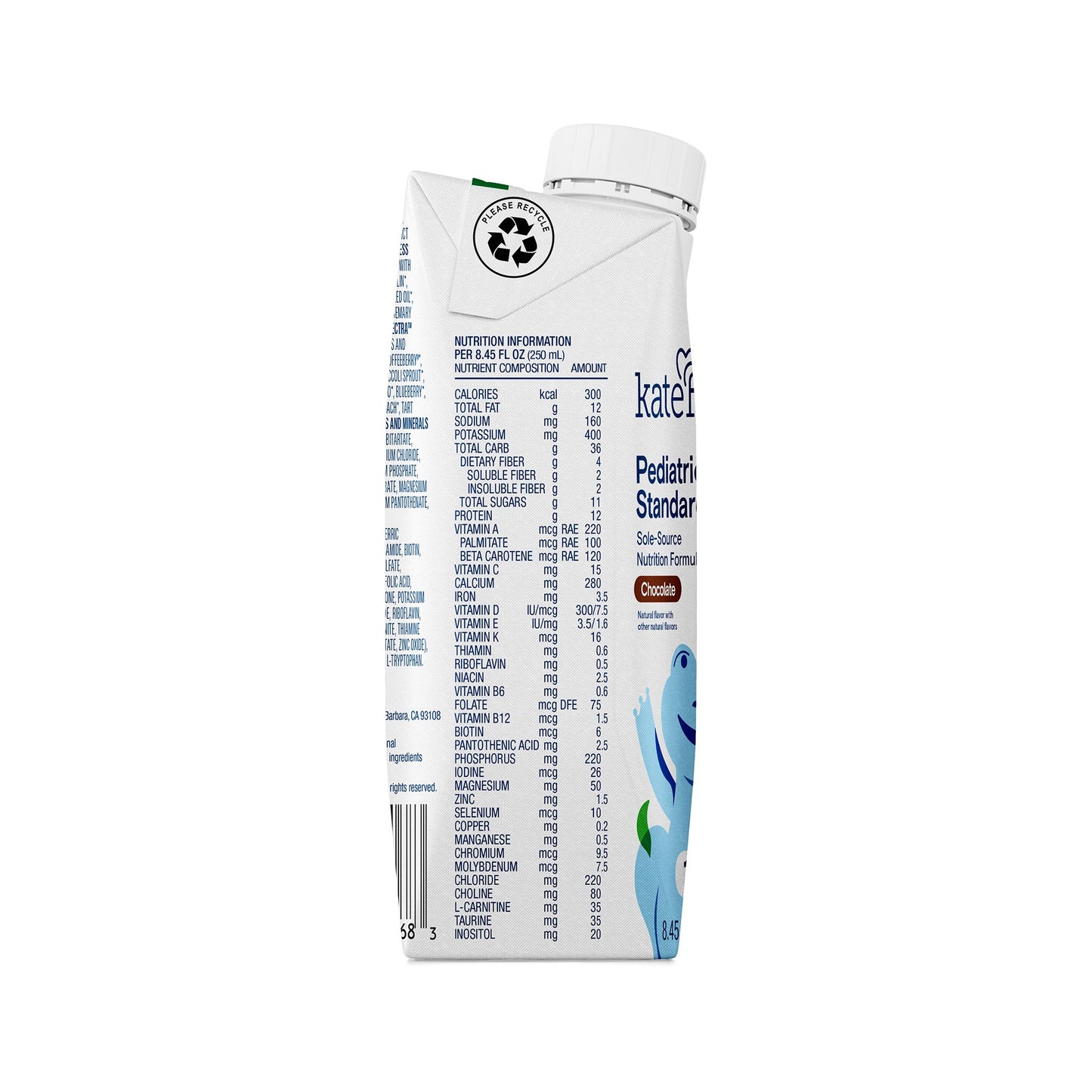 SUPPLEMENT, PEDIATRIC STANDARD1.2 CHOC 8.45 FL OZ (12/CS)