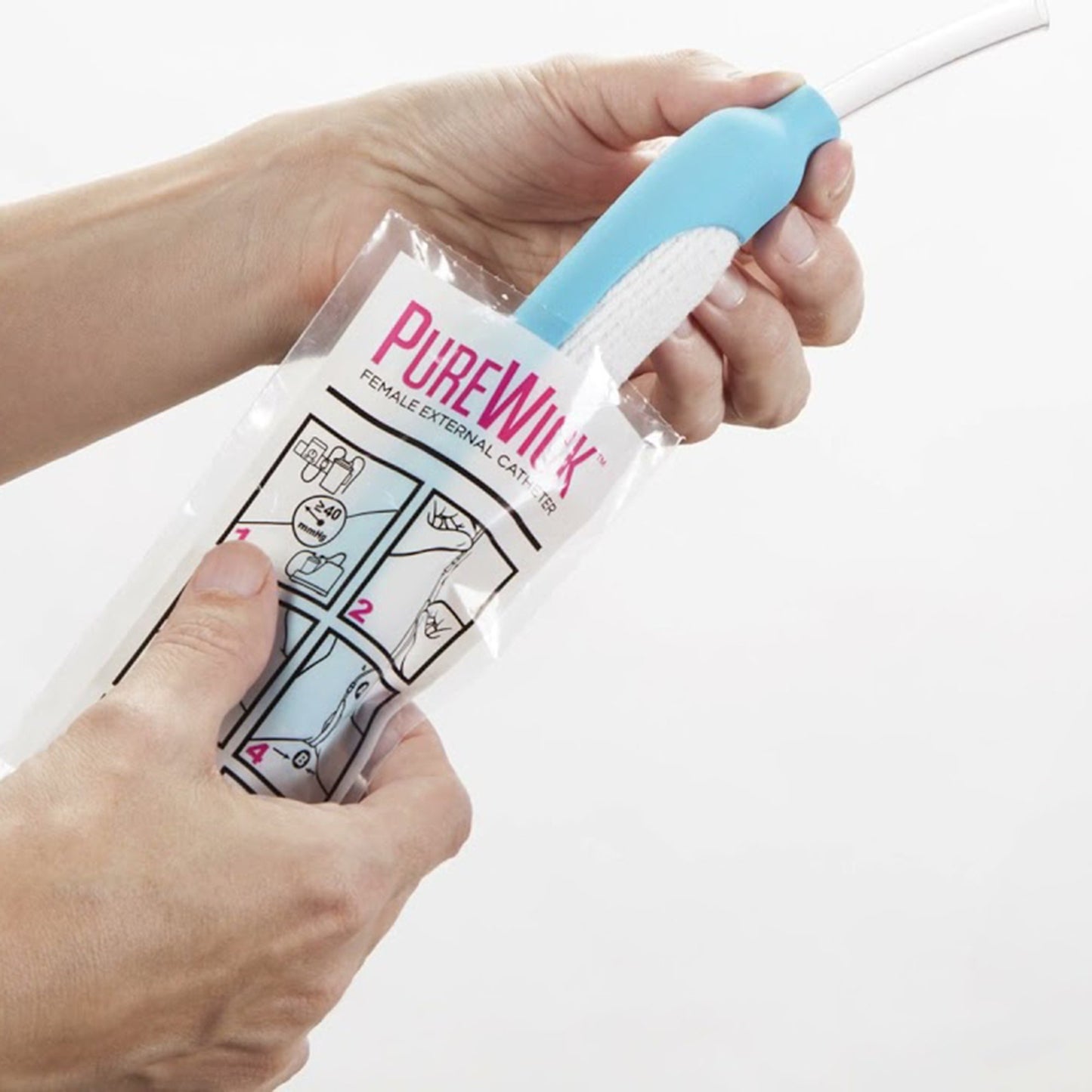 CATHETER, EXTERNAL PUREWICK FML W/PERI WIPE (30/CS)