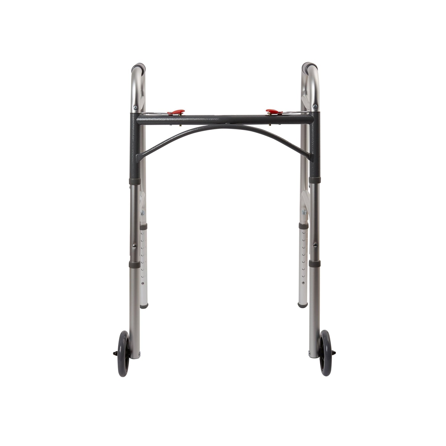WALKER, FLD ALUM W/5" WHLS ADLT 350LBS (4/CS)