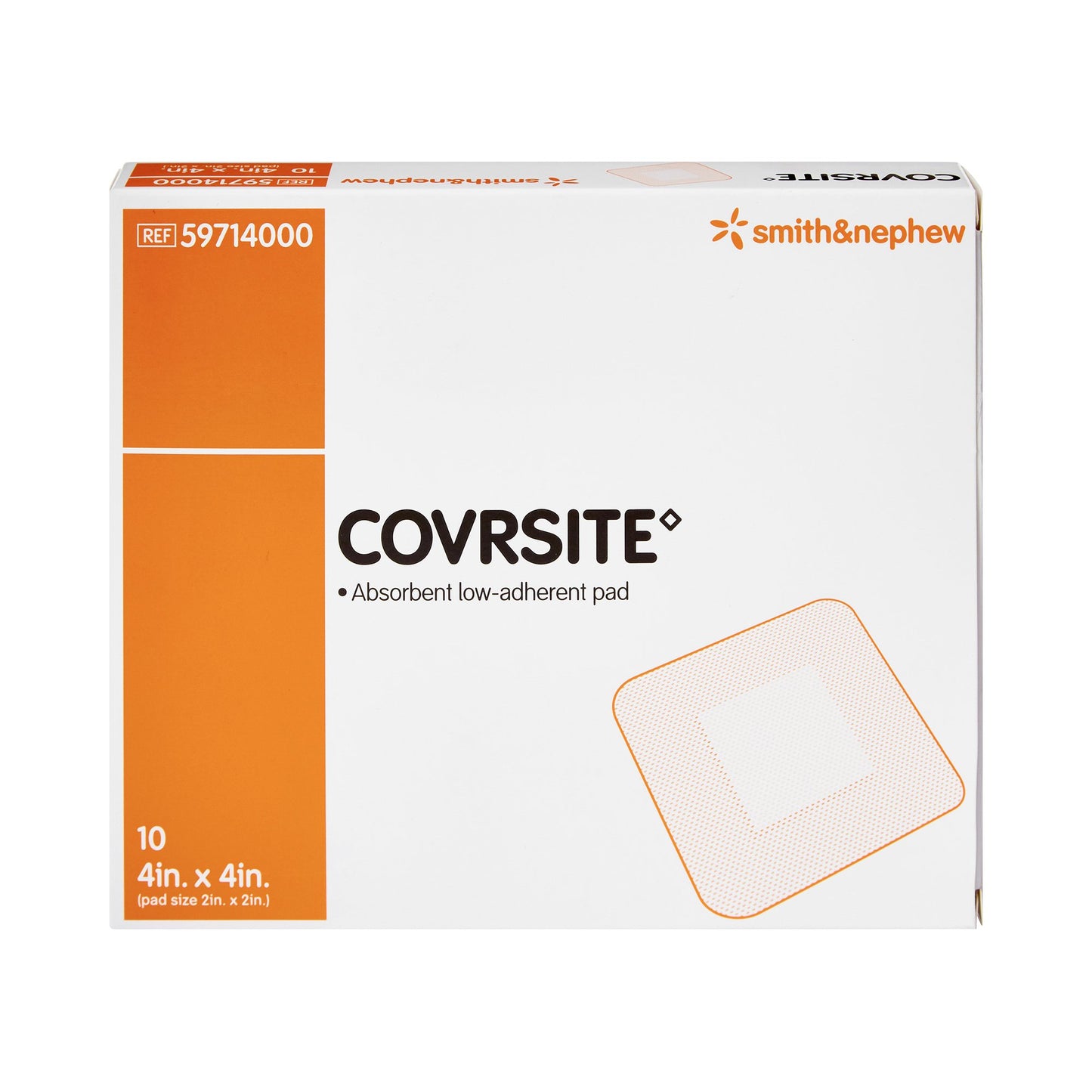 DRESSING, COVRSITE 4X4" (10/BX10BX/CS)