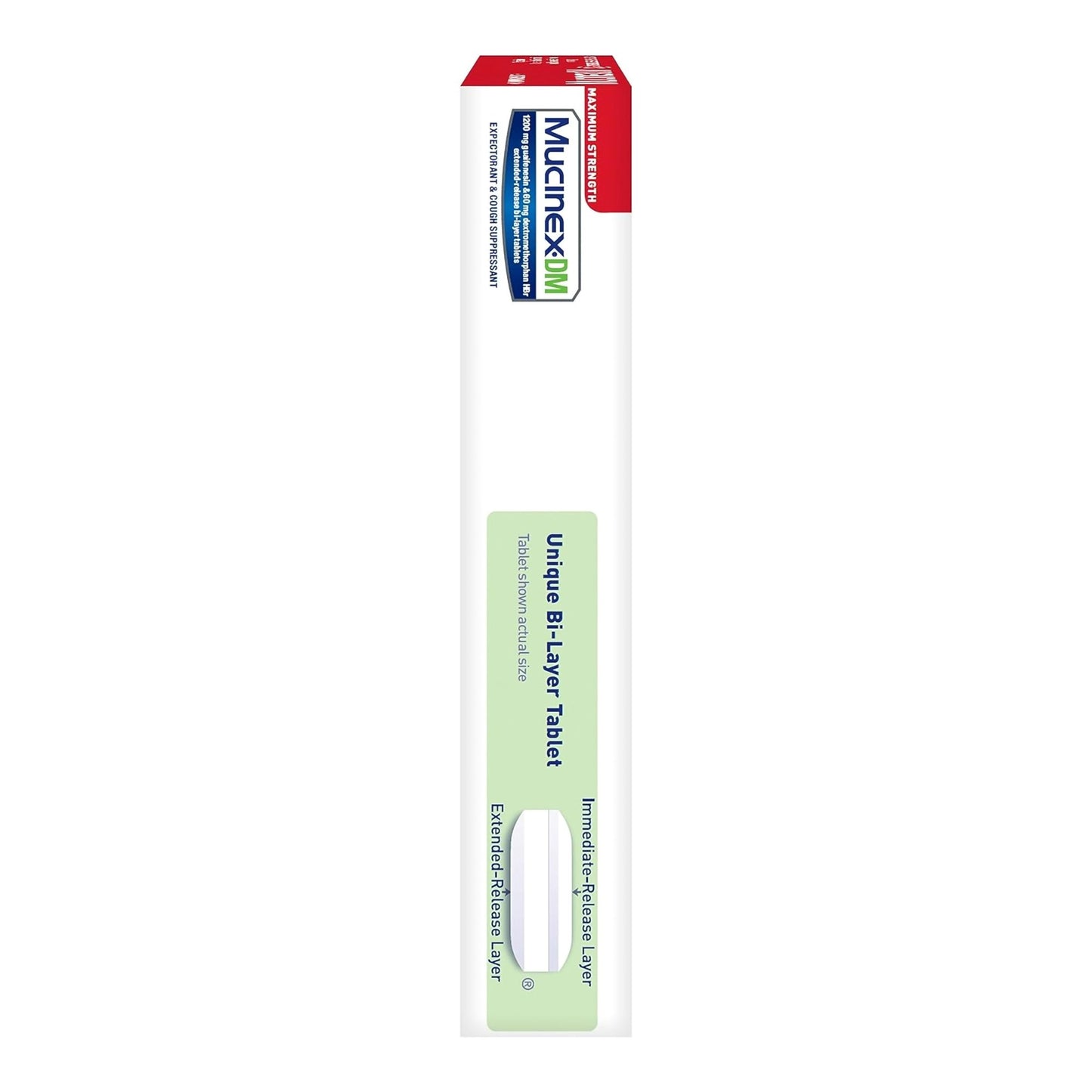 MUCINEX DM, TAB MAX STRNTH 1200-60MG (14/BX)