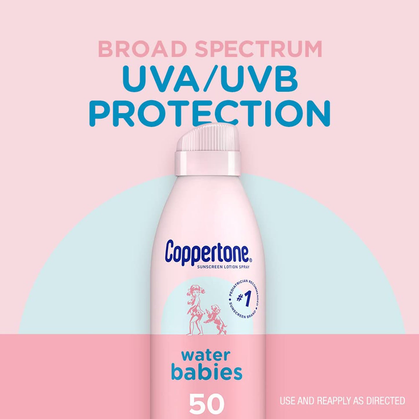 COPPERTONE, SPR LOT WATER BABIES SPF50 6OZ