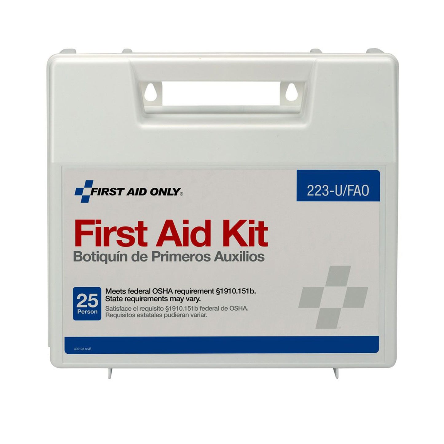 FIRST AID KIT, 25 PERSON 106PC(10/CS) FRSTAD
