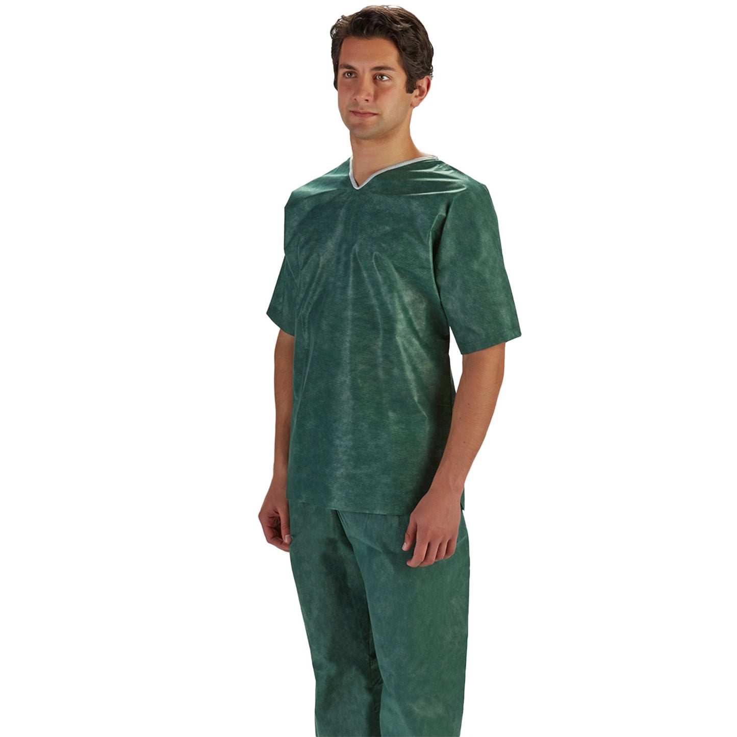 SHIRT, SCRUB DARK GRN 4-5XLG (30/CS)