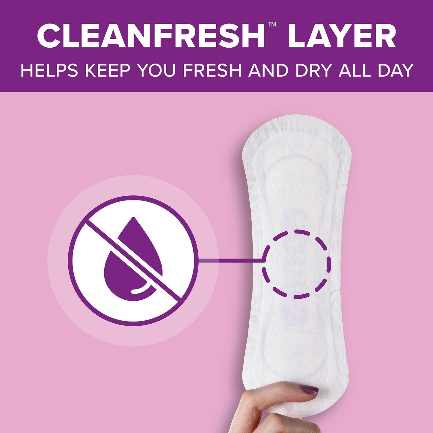 PAD, POISE PANTYLINER VERY LIGHT (26/PK 8PK/CS) KIMCLK