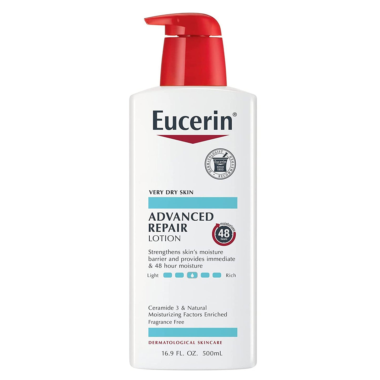 EUCERIN, LOT ADVANCED REPAIR 16.9OZ