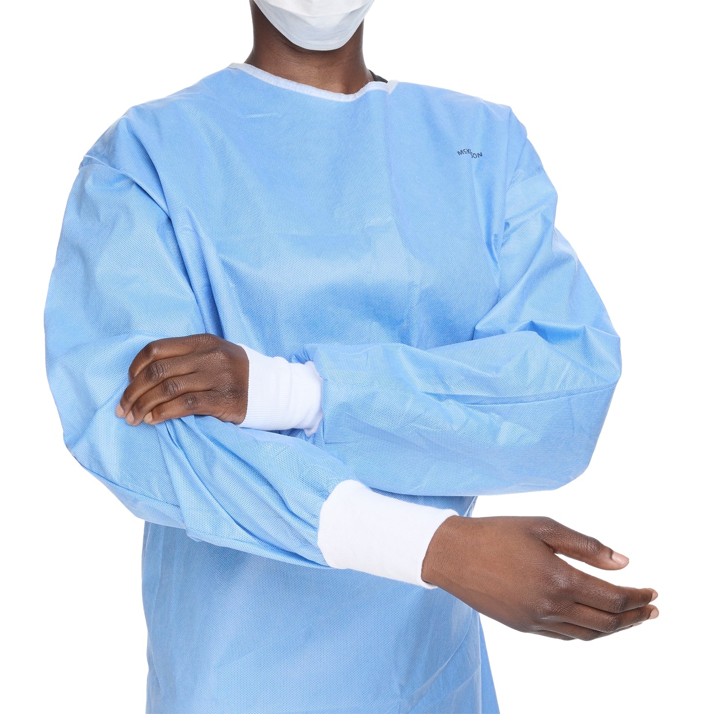 GOWN, SURG N/WOVEN STR N/REINFSET-IN W/TOWEL LG (30PK/CS)