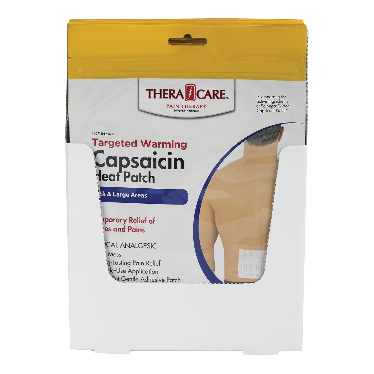 PATCH, HEAT CAPSAICIN (2/PK 40PK/CS)