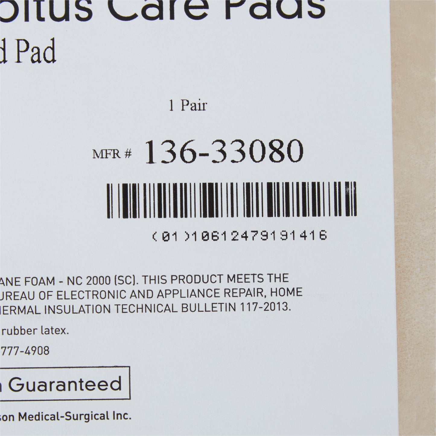 PAD, DECUB AM BOARD 20X7X2" (12/CS)