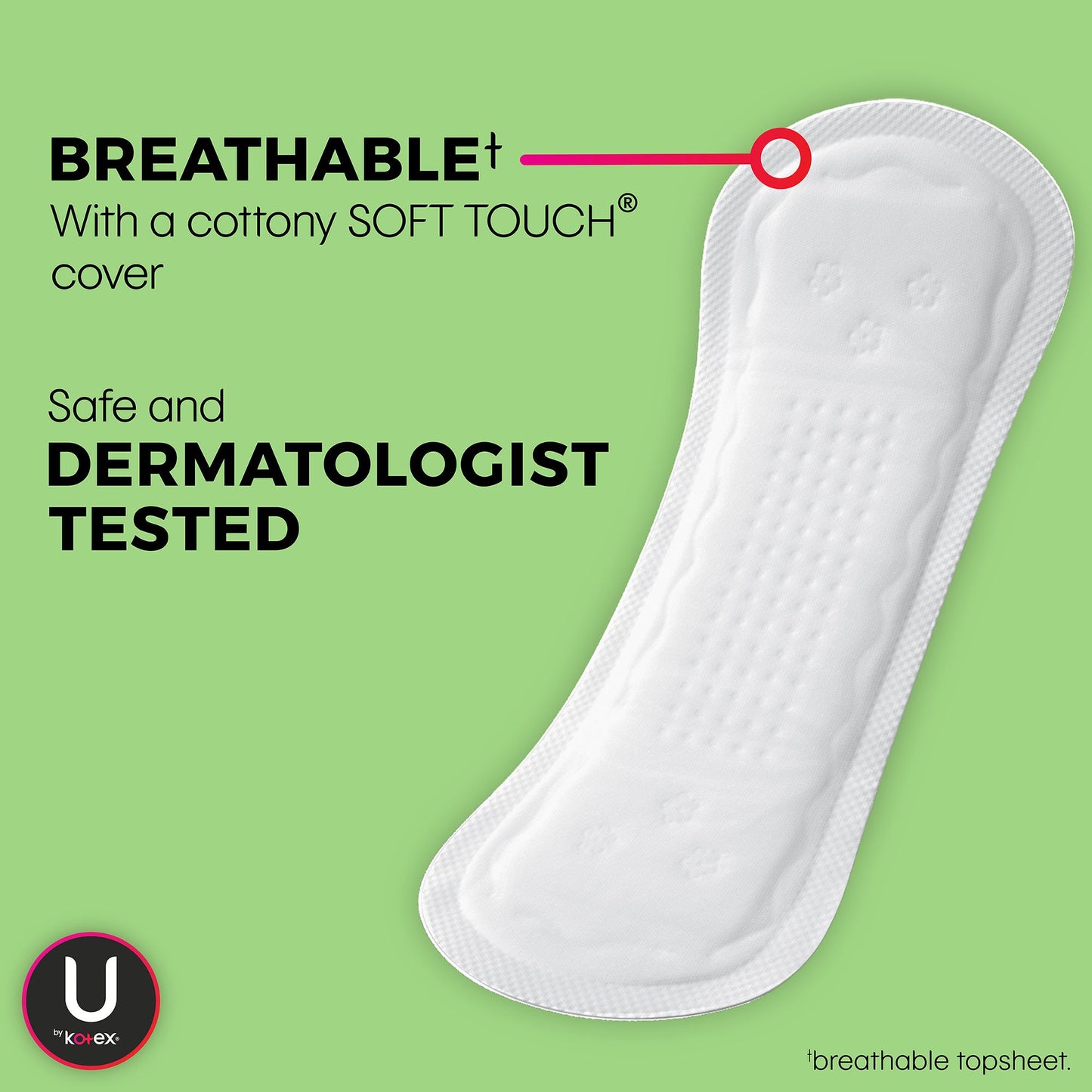 LINER, PANTY KOTEX INDIVIDUAL WRAP (16/PK 12PK/CS)