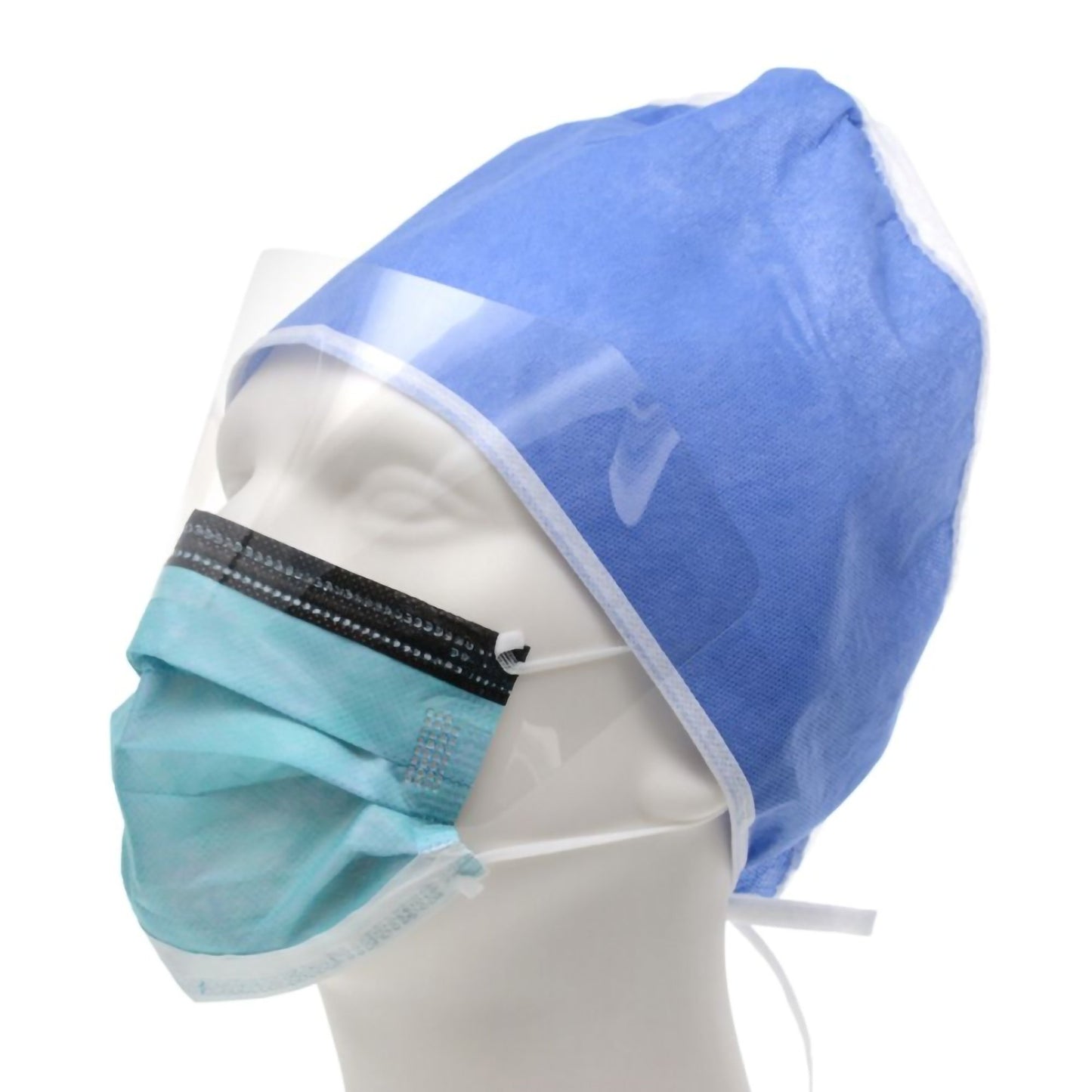 MASK, PROC W/EYESHLD LOOPS ASTM3 ANTIFOG (25/BX 4BX/CS)