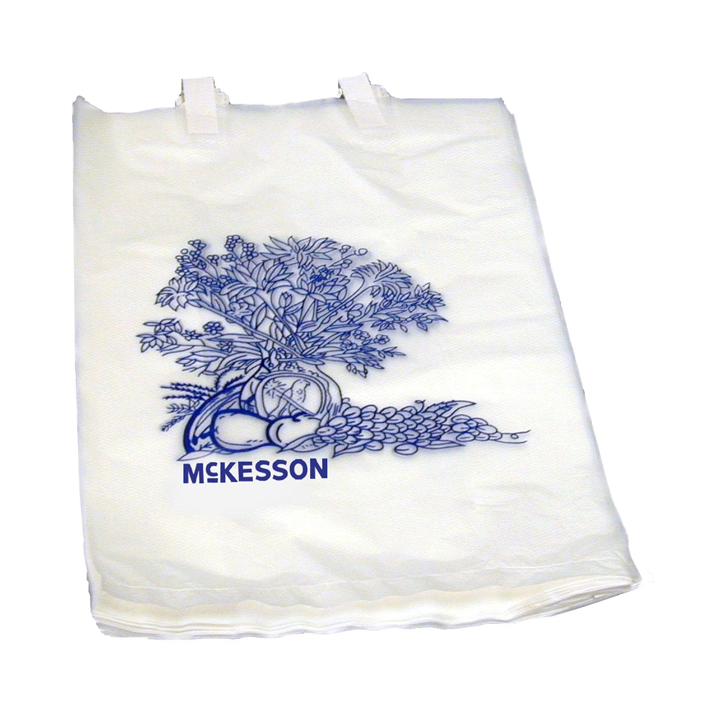 BAG, BEDSIDE POLY LF W/PRNT (100/BG 20BG/CS)