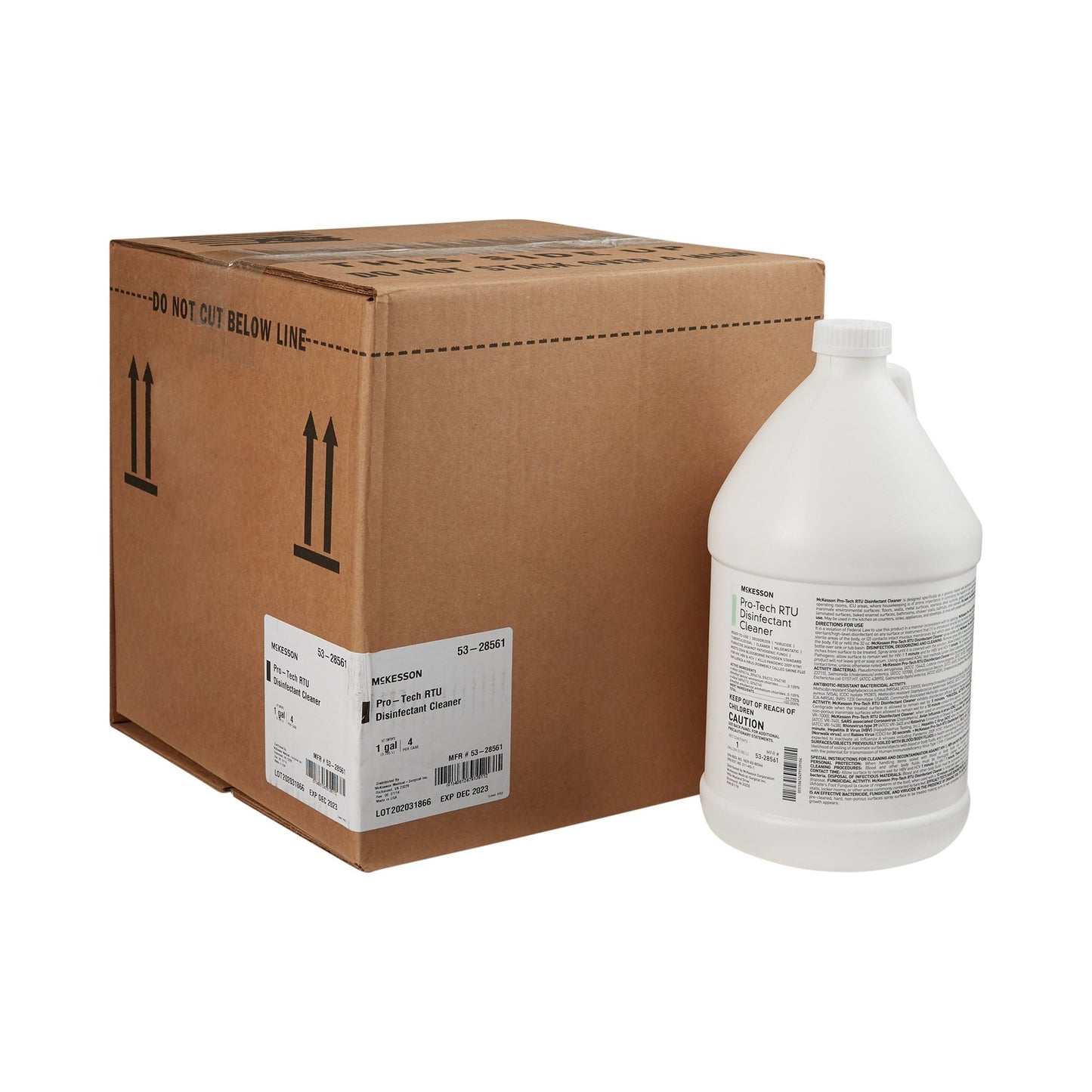 CLEANER/DISINFECTANT, PRO-TECHRTU 1GL LF (4/CS)