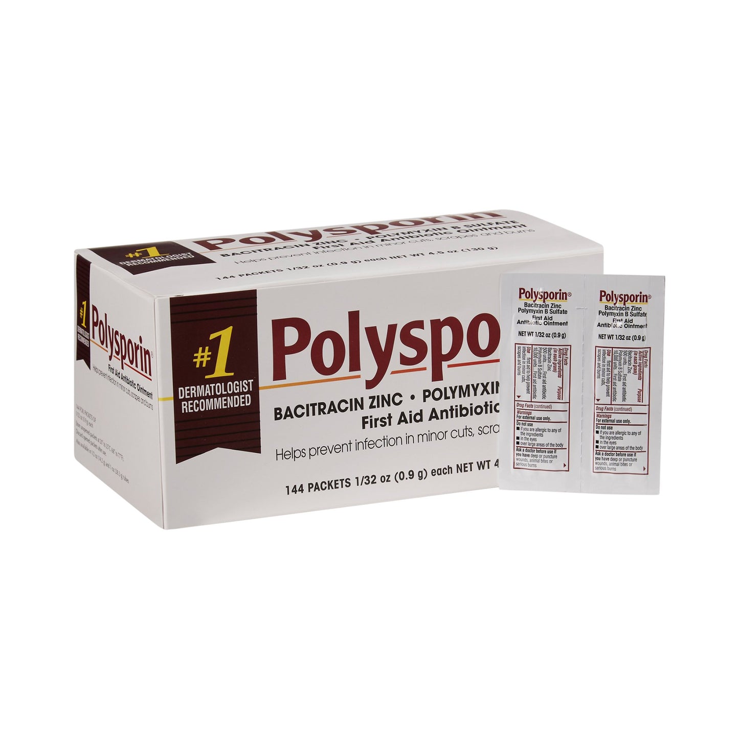 POLYSPORIN, OINT 0.9GRAM (12BX/CS 144/BX)