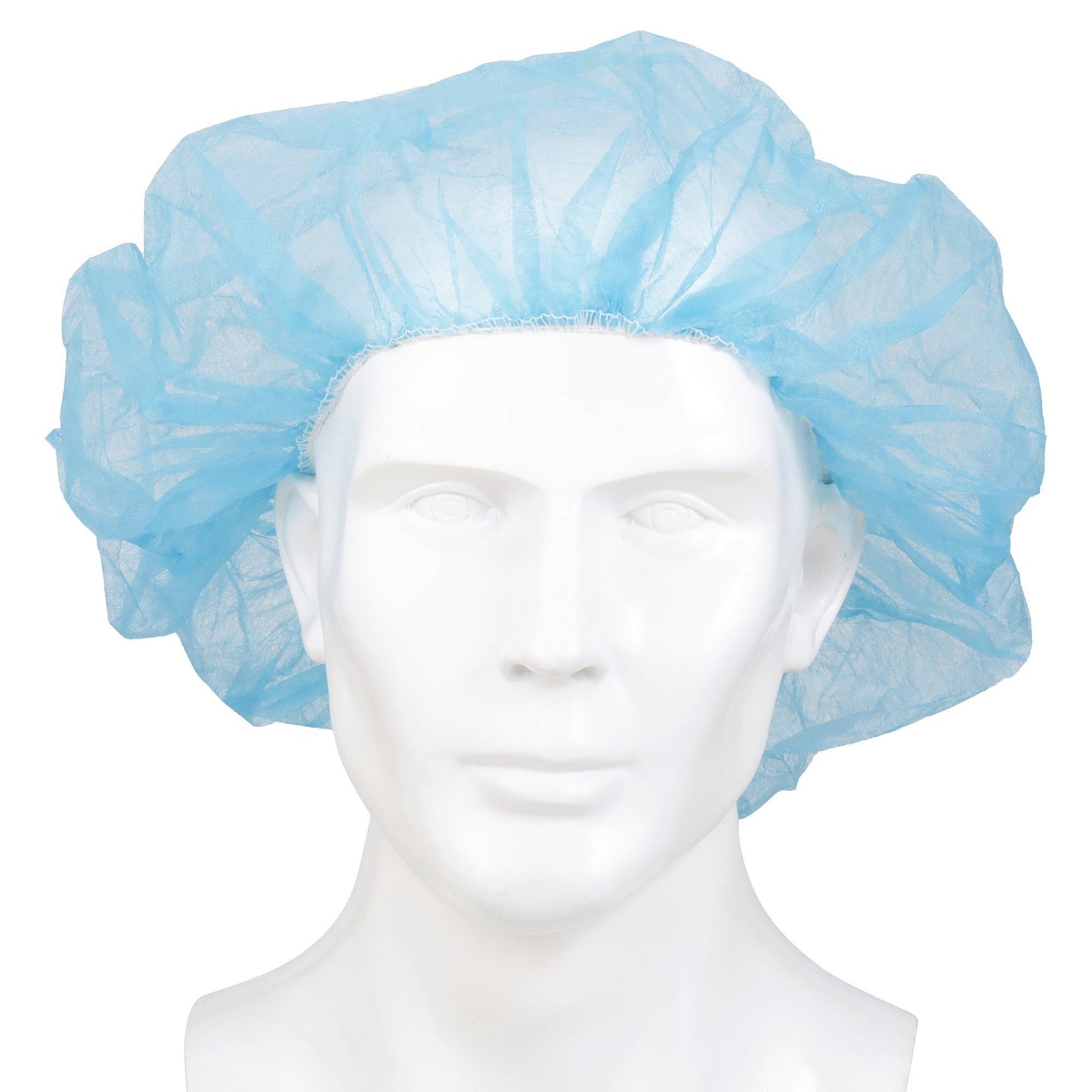 CAP, BOUFFANT LF SB BLU 21" (100/BX 5BX/CS)