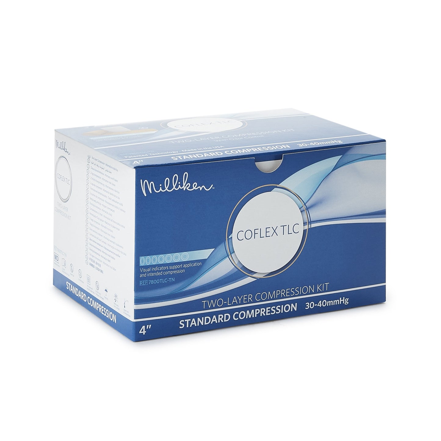 BANDAGE, COMPRSN CO-FLEX TLC 2LAYER TAN 4" (2RL/BX)