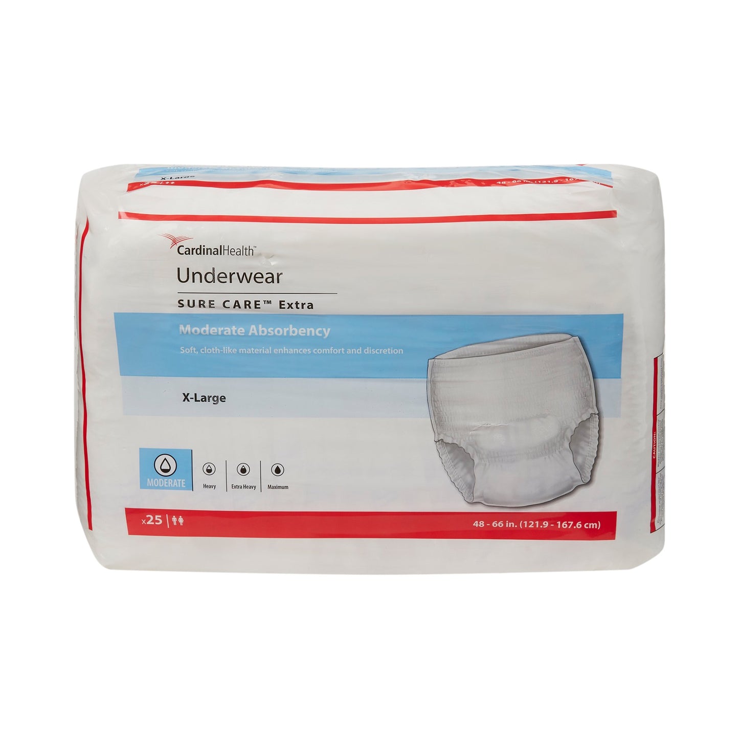 UNDERWEAR, INCONT PROT XLG(25 EA/BG 4BG/CS) KENICO