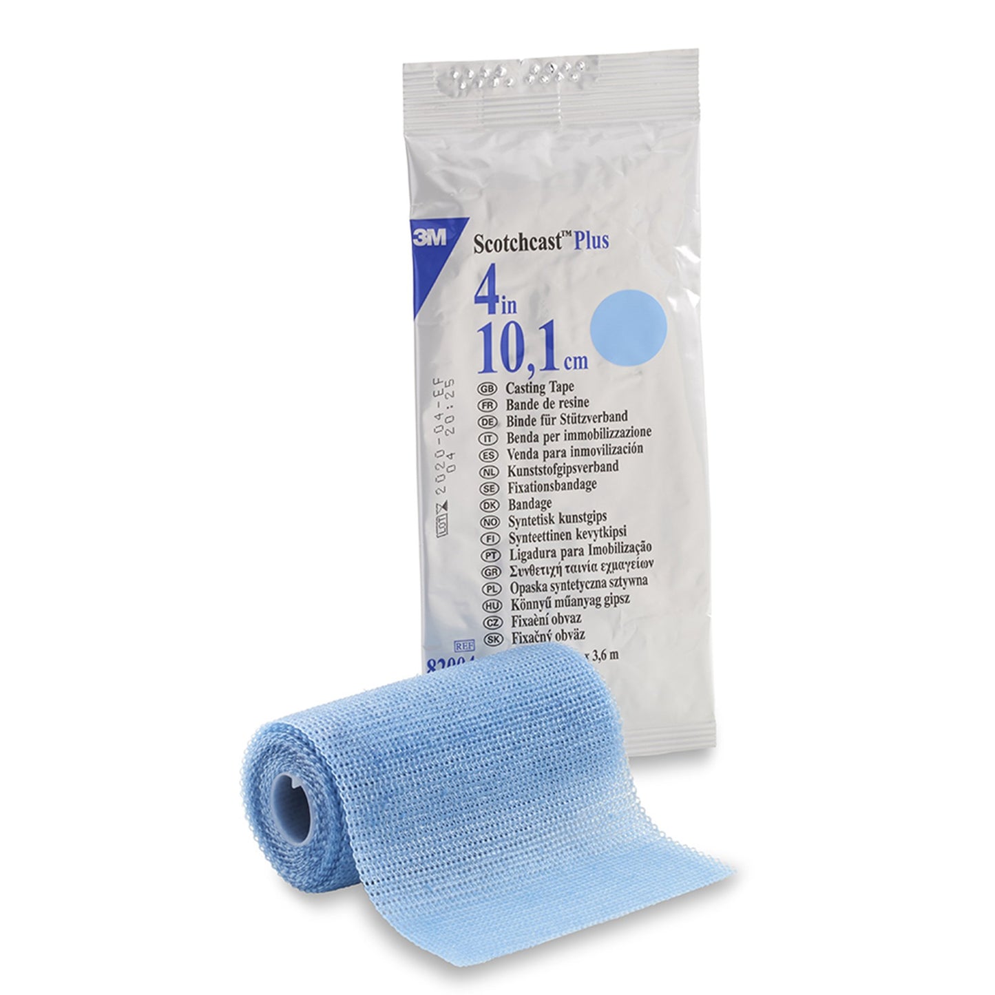 TAPE, CAST SCOTCHCAST 4"X4YDS LT BLU (10RL/BX) 3MORTH