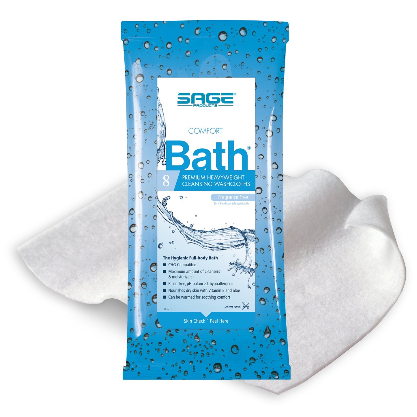 COMFORT BATH, FRAGRANCE FREE (44PK/CS)