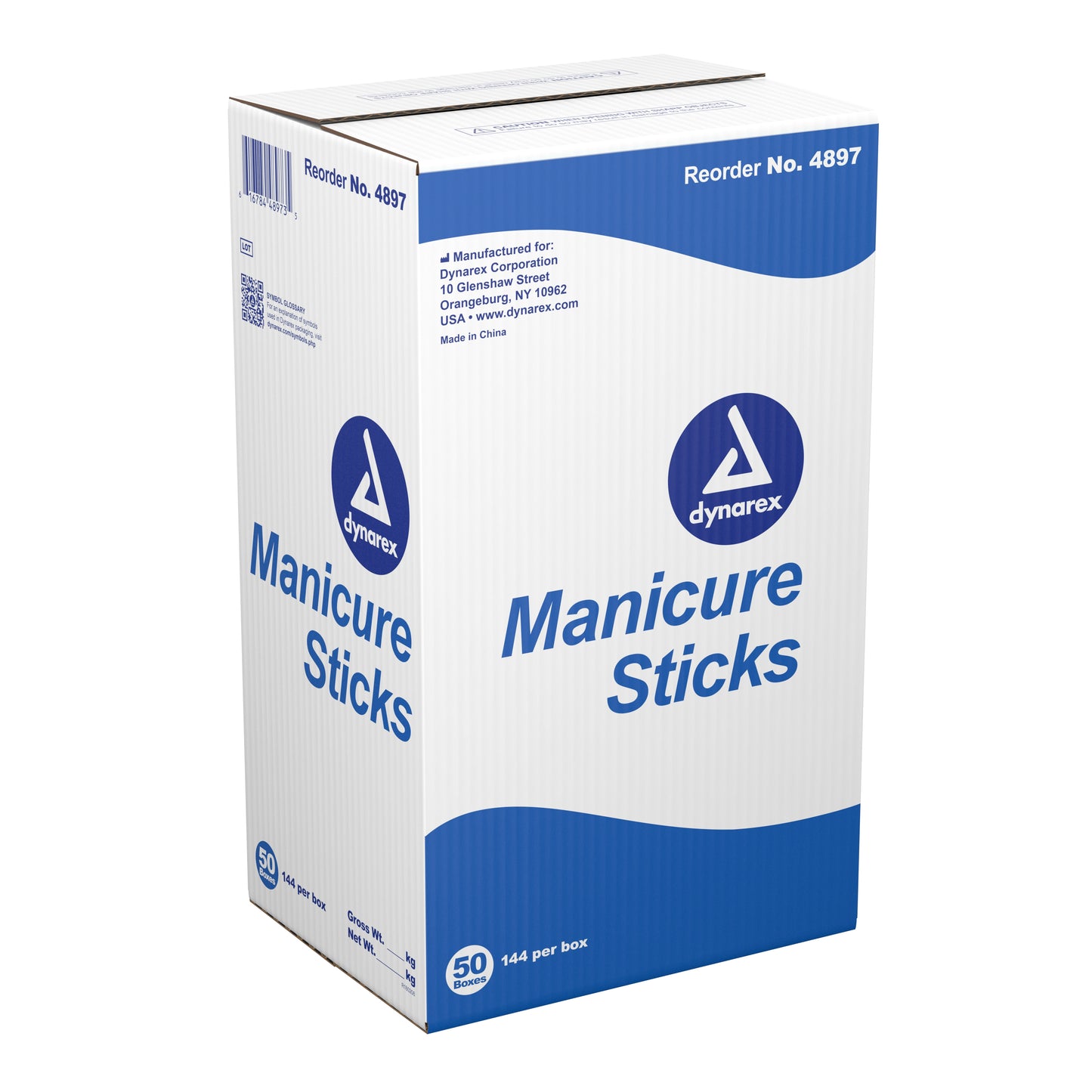 STICK, MANICURE 4.5" (144/BX 50BX/CS)