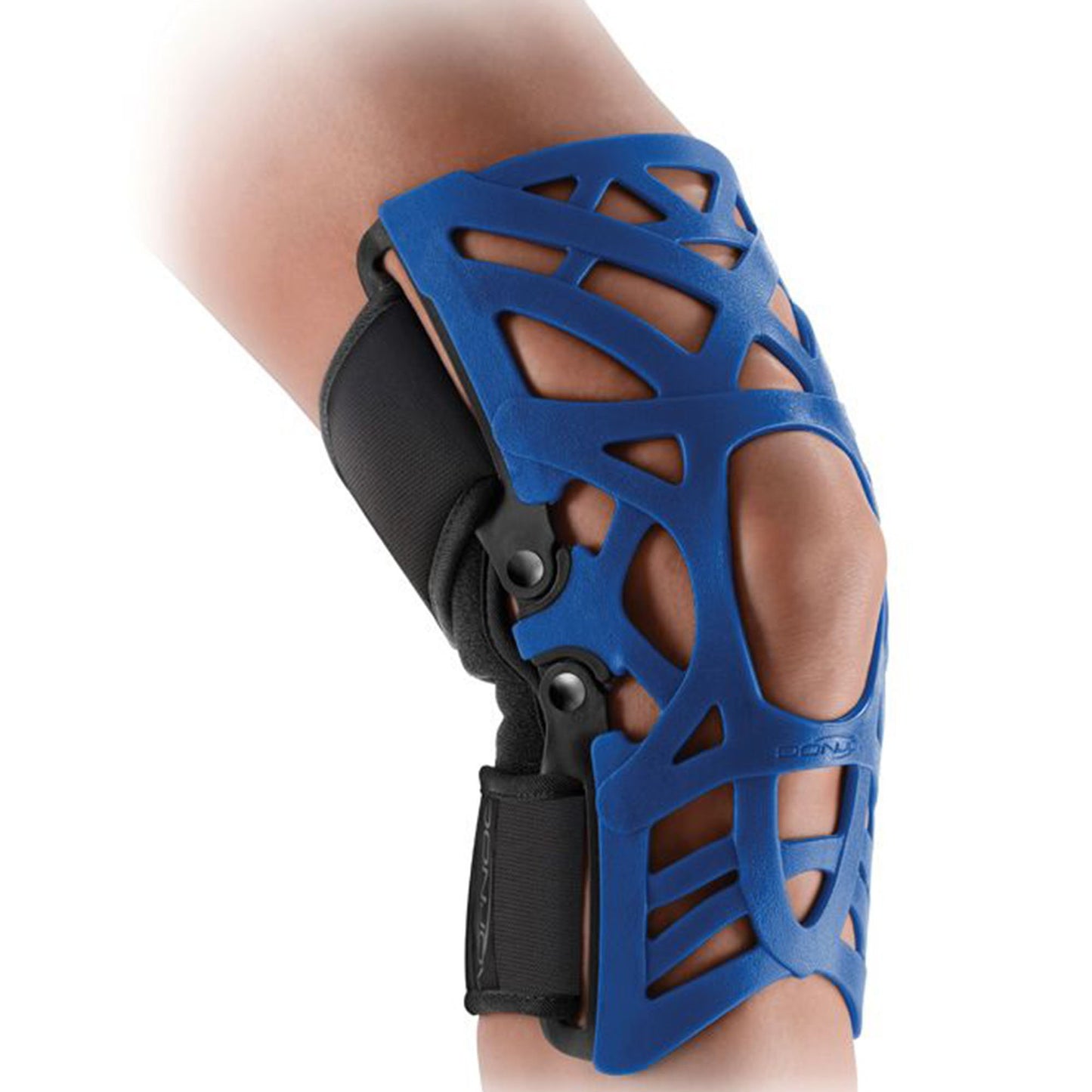 KNEE BRACE, REACTION BLK/BLU 3XLG