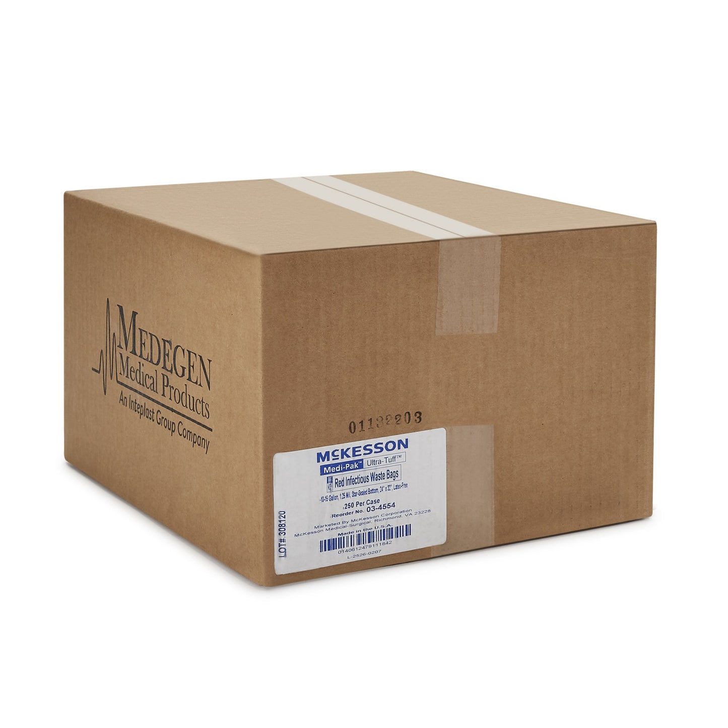 BAG, BIOHAZ HD 24X32 1.2MIL (250/CS)