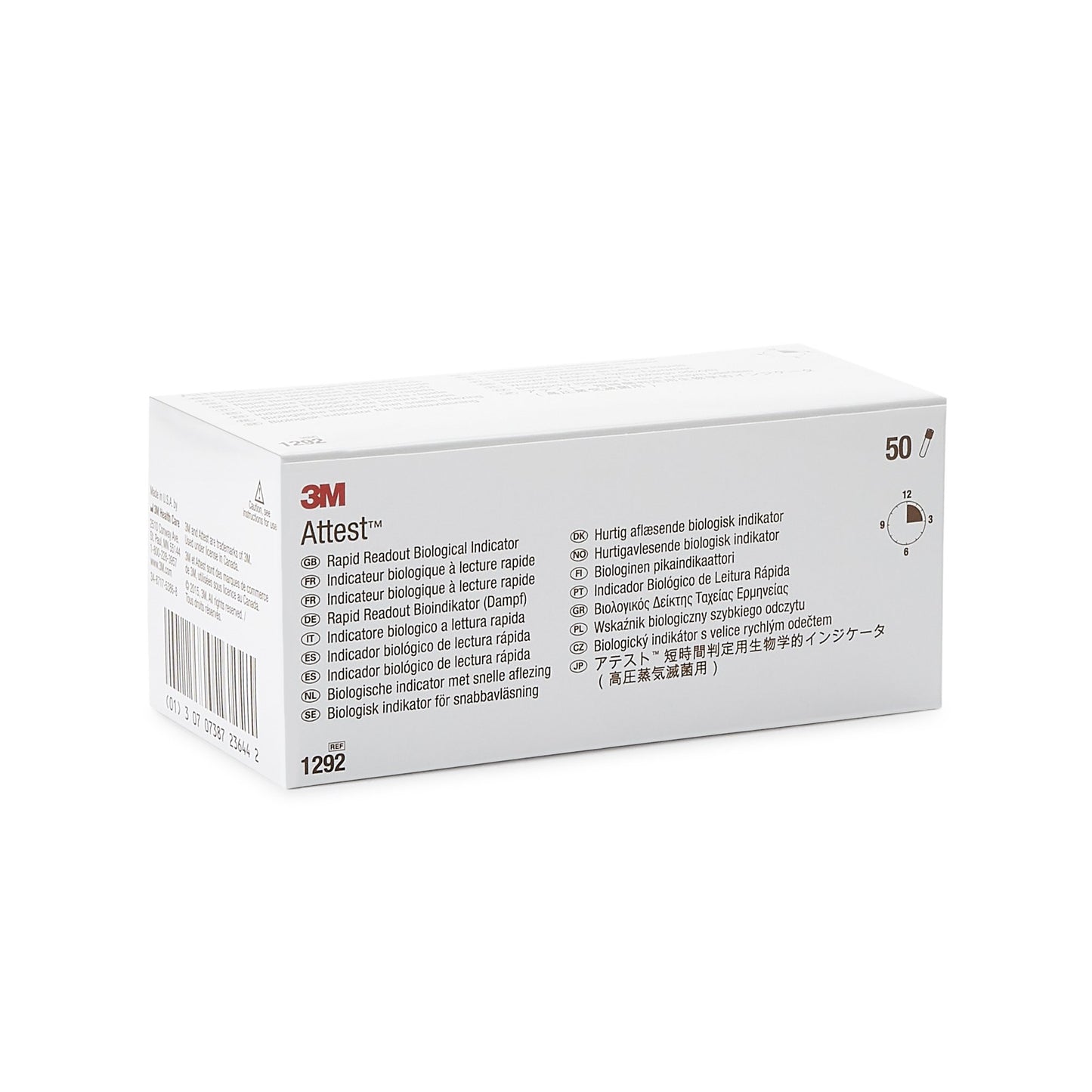 INDICATOR, STEAM ATTEST AUTOREAD (50/BX) 3M