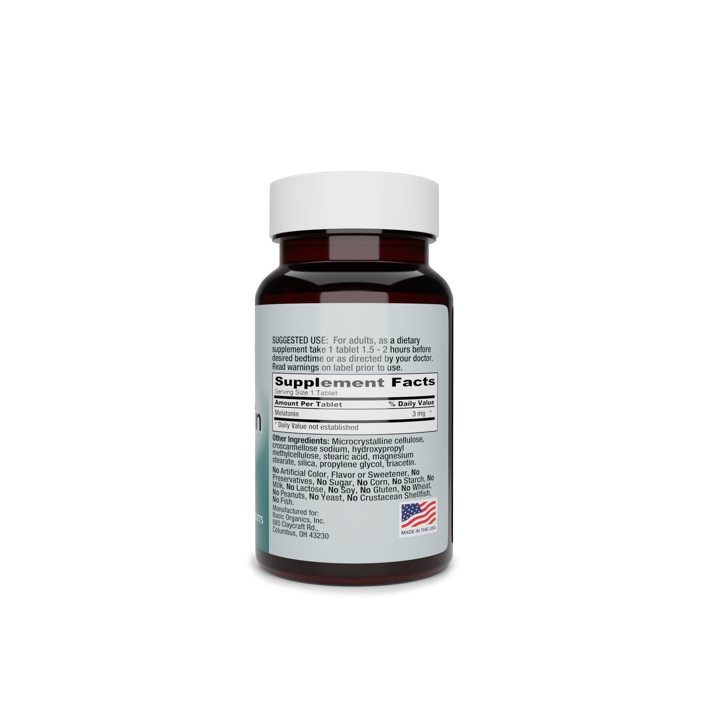 MELATONIN, TAB 3MG (60/BT)