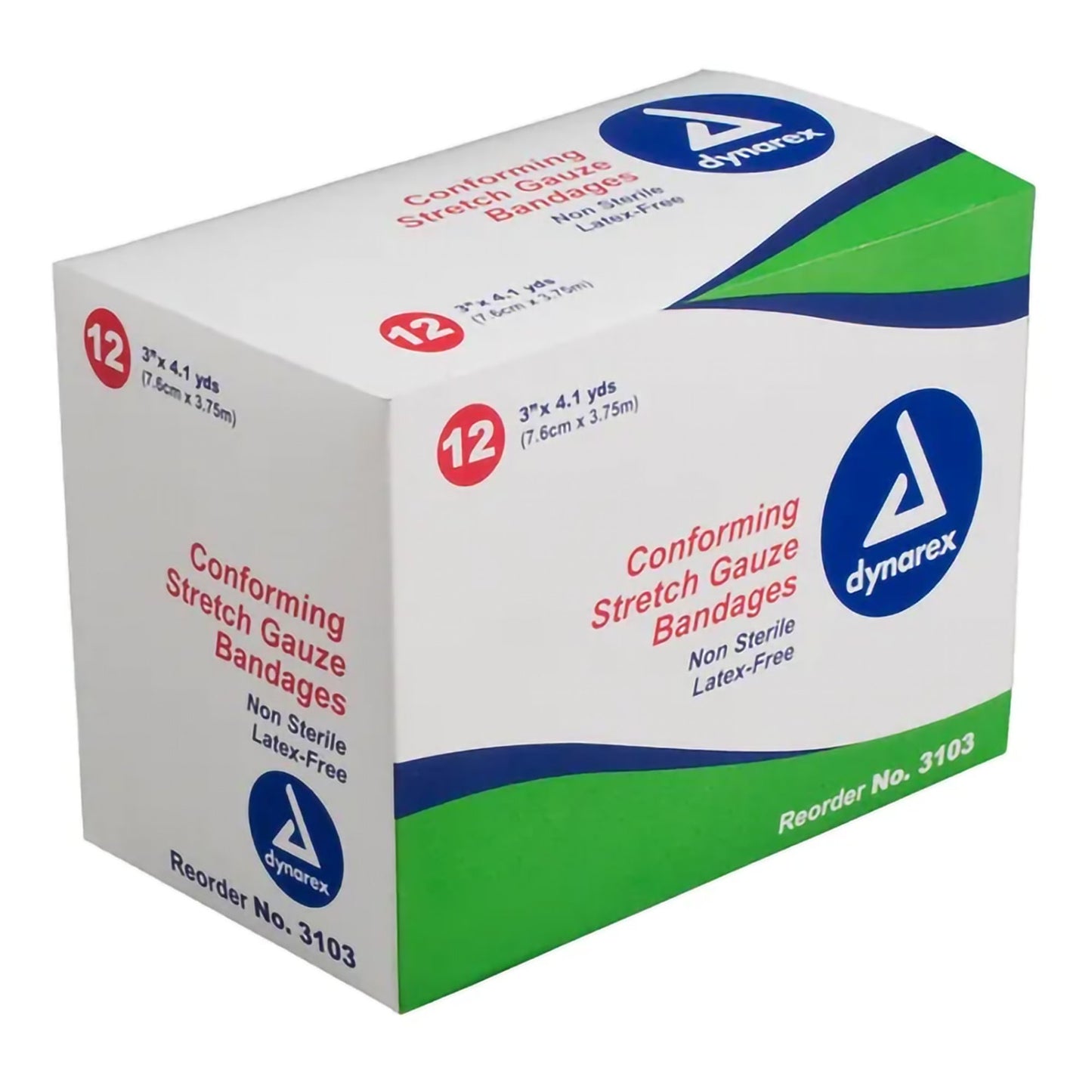 GAUZE, STRCH 3" N/S (12/BX 8BX/CS)