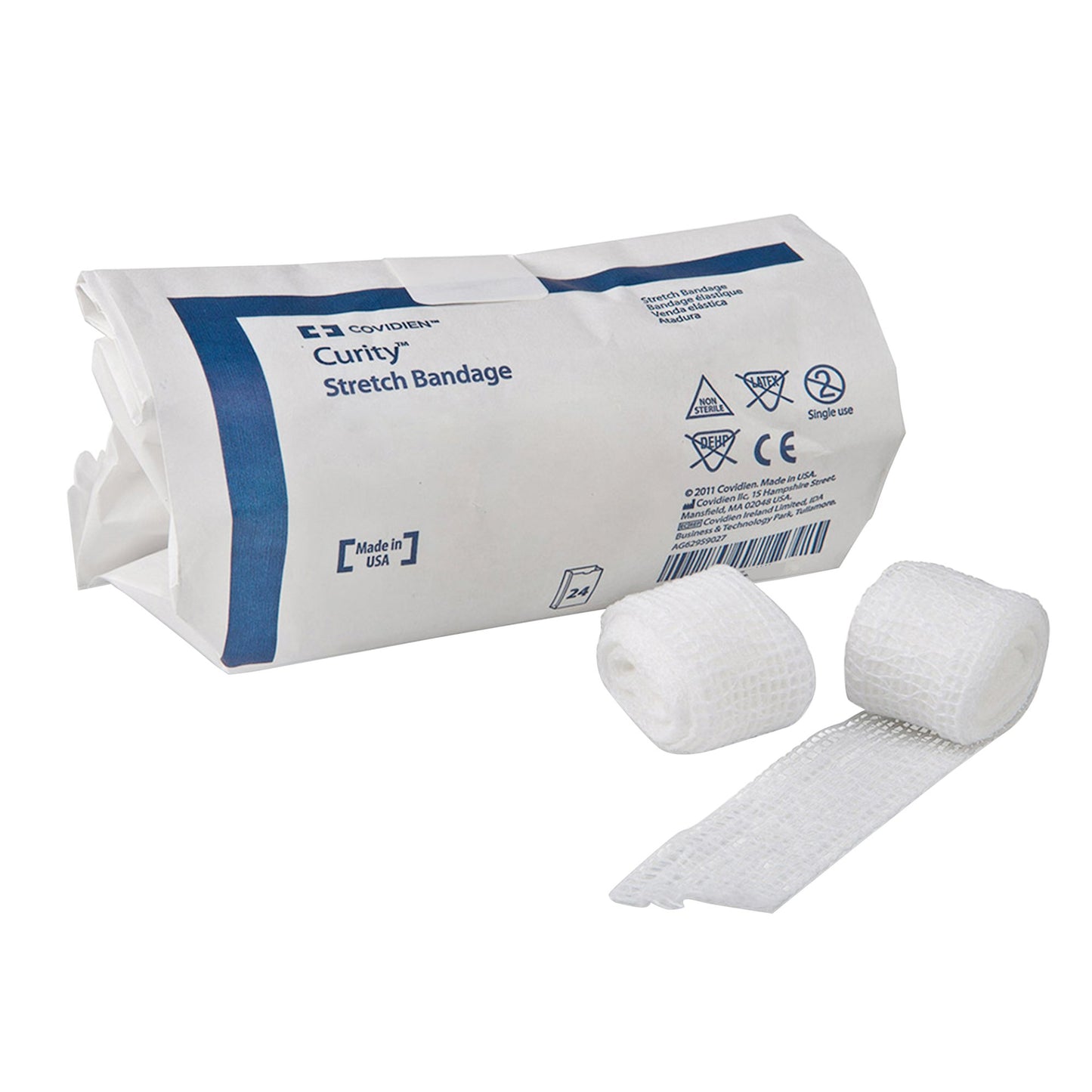 BANDAGE, GAUZE STRETCH STR 6"X4.5YDS (12/BG)