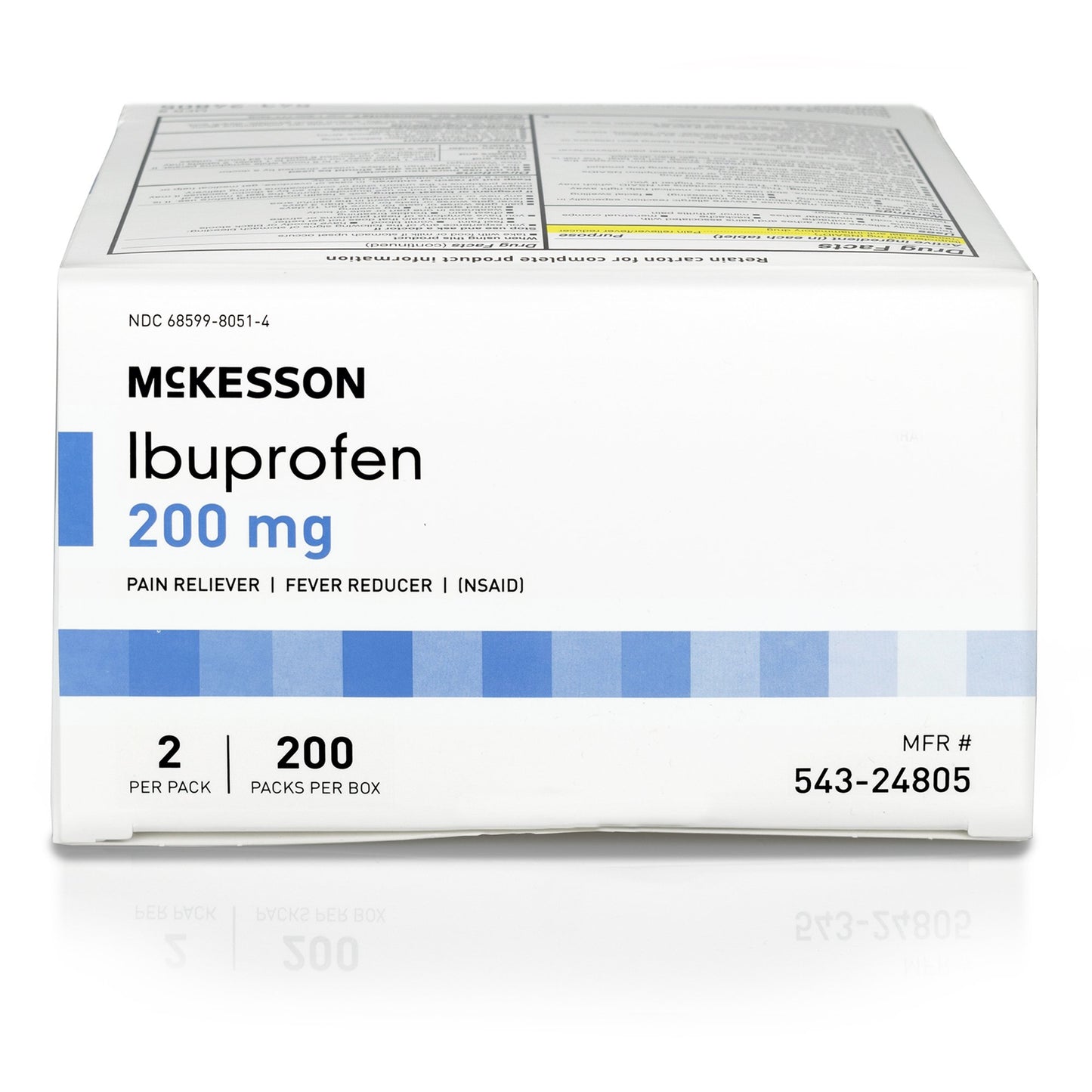 IBUPROFEN, TAB 200MG UD 200X2 X 12BX/CS)