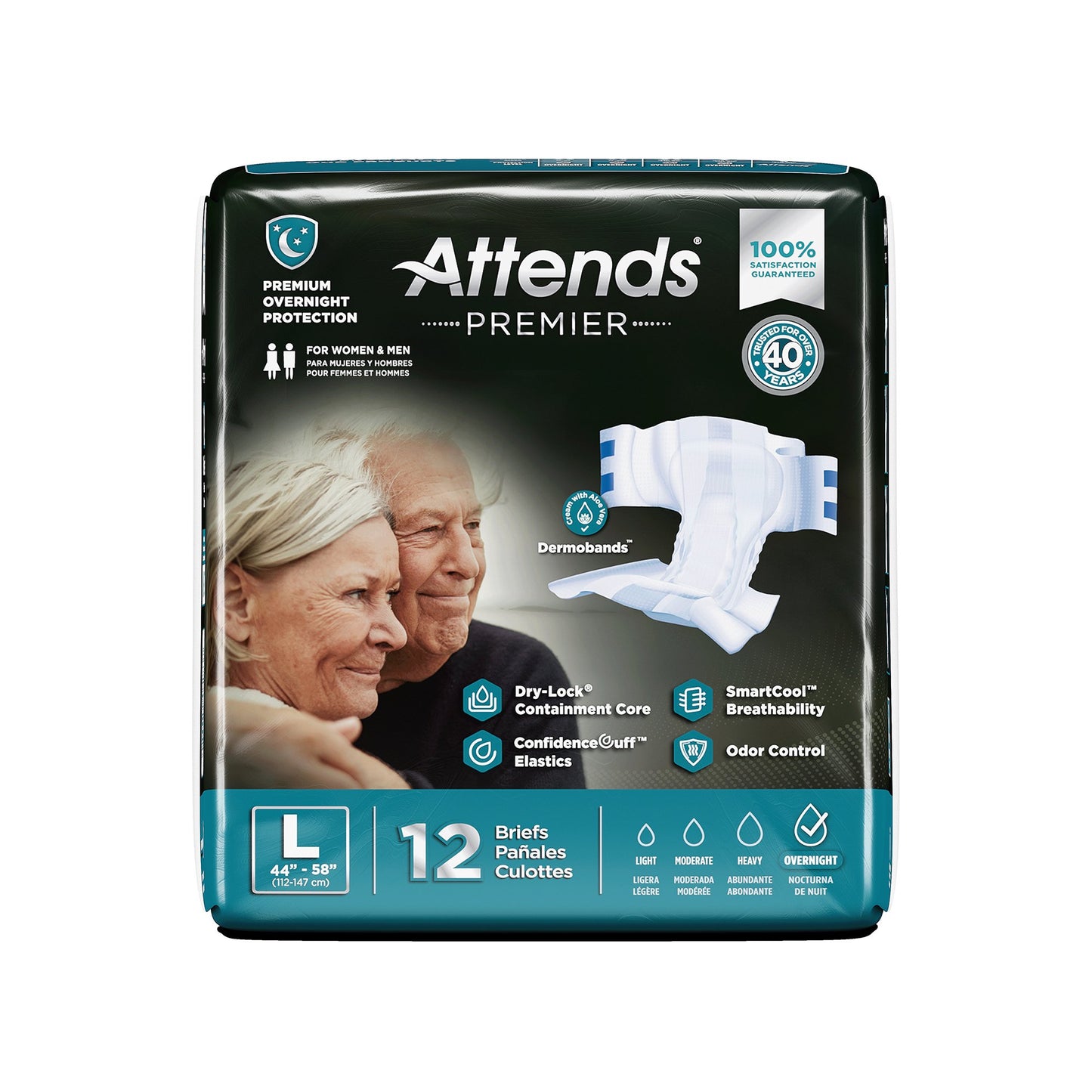 BRIEF, ATTENDS PREMIER LG (12/BG 4BG/CS)