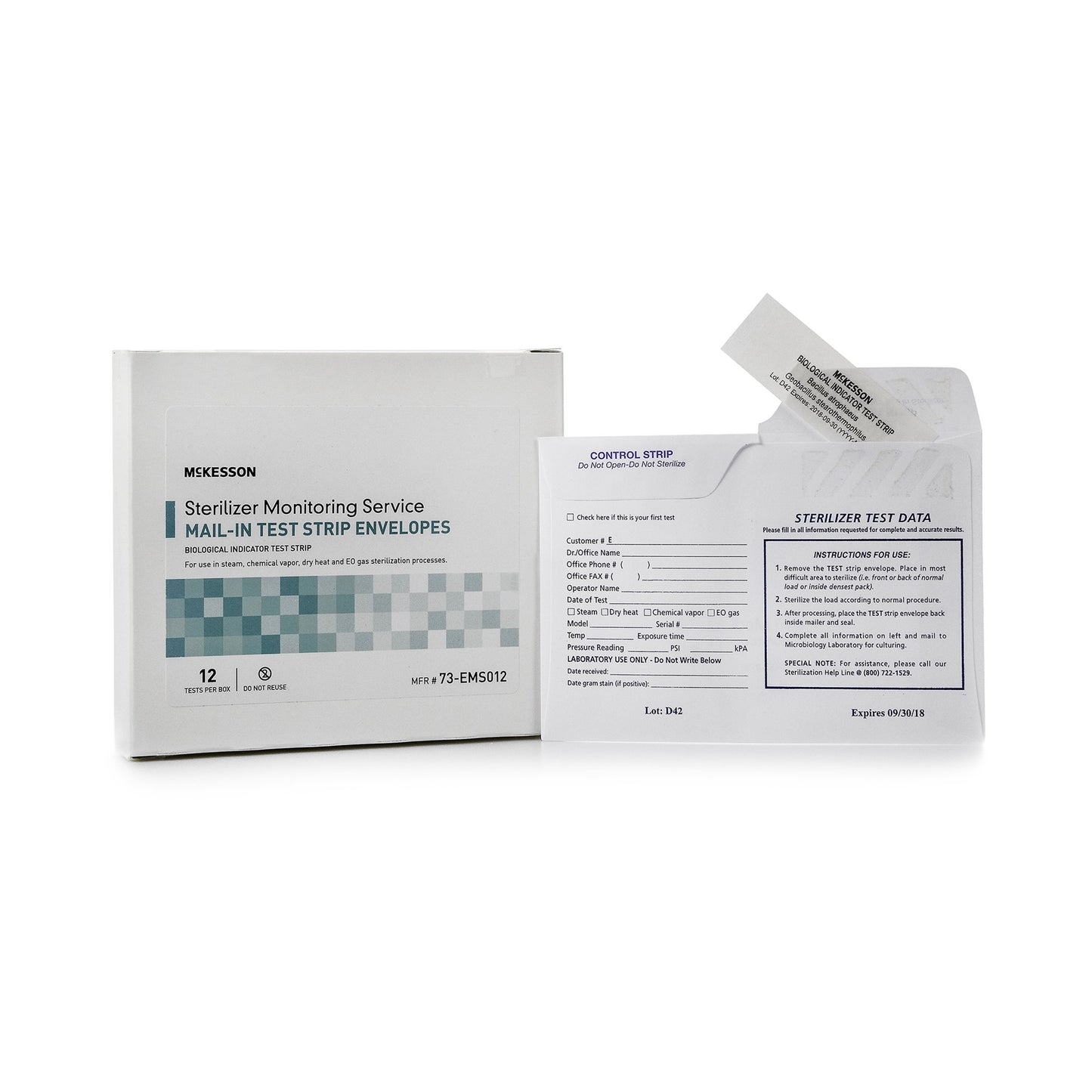 TEST SYSTEM, SPORE MAIL-IN ECONOMY (12/BX 10BX/CS)
