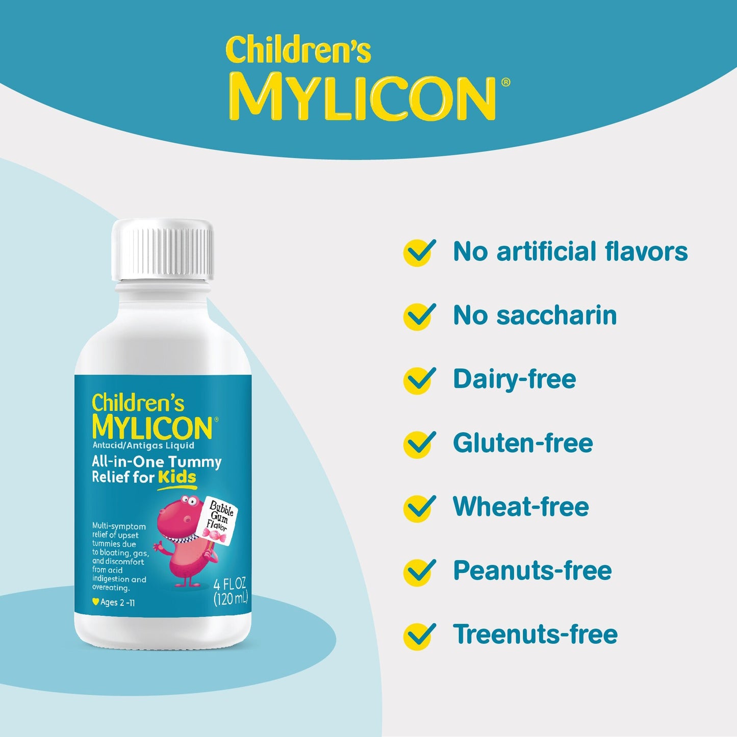 MYLICON, LIQ CHILDRENS TUMMY RELIEF 4OZ